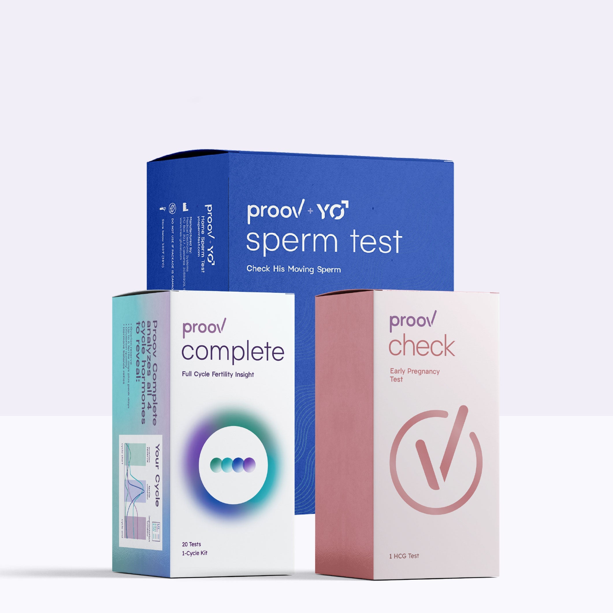 Hers and His Advanced Fertility Test for Couples by Proov