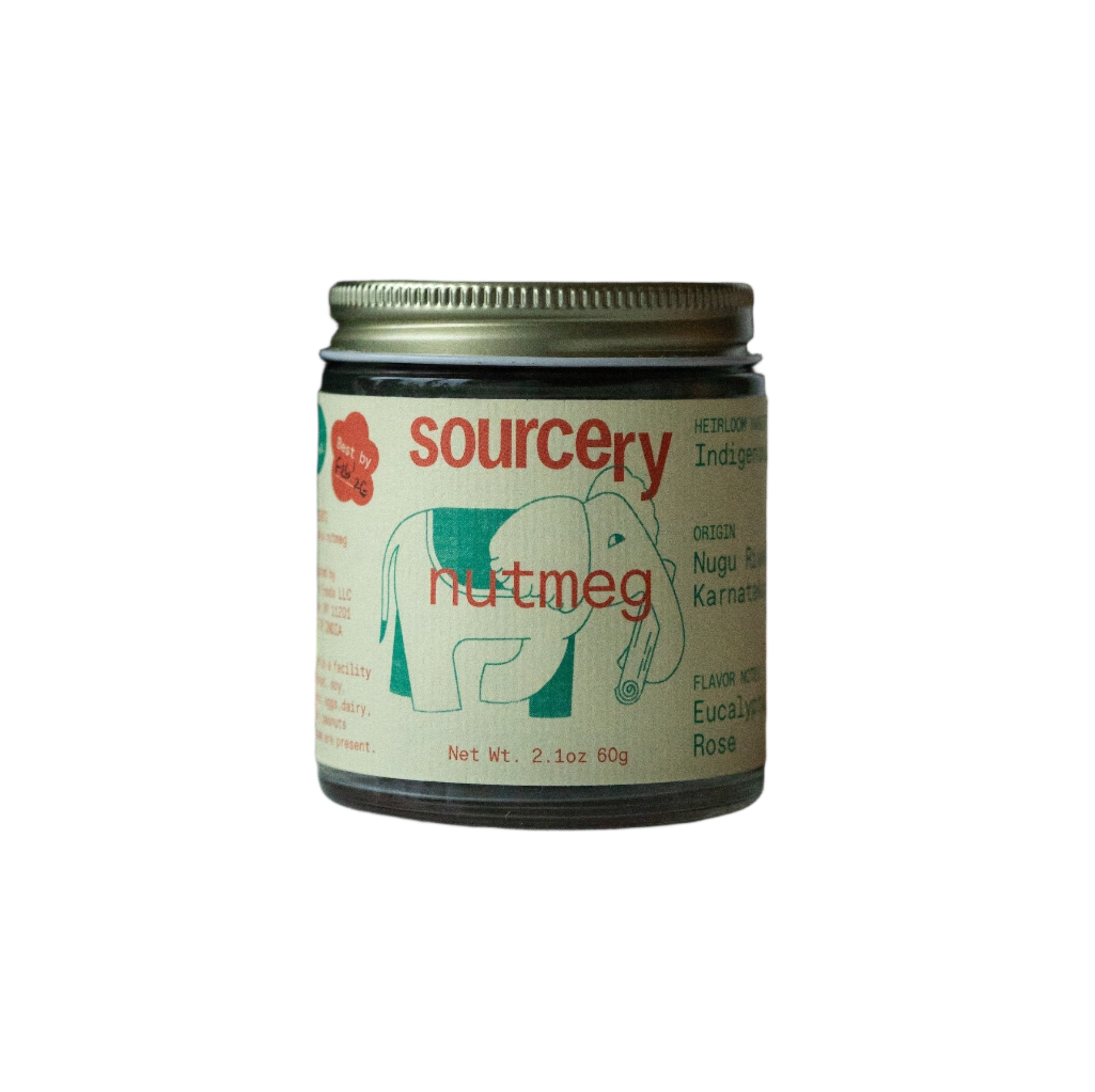Sourcery Nutmeg Jars - 6 Jars x 1 Case by Farm2Me