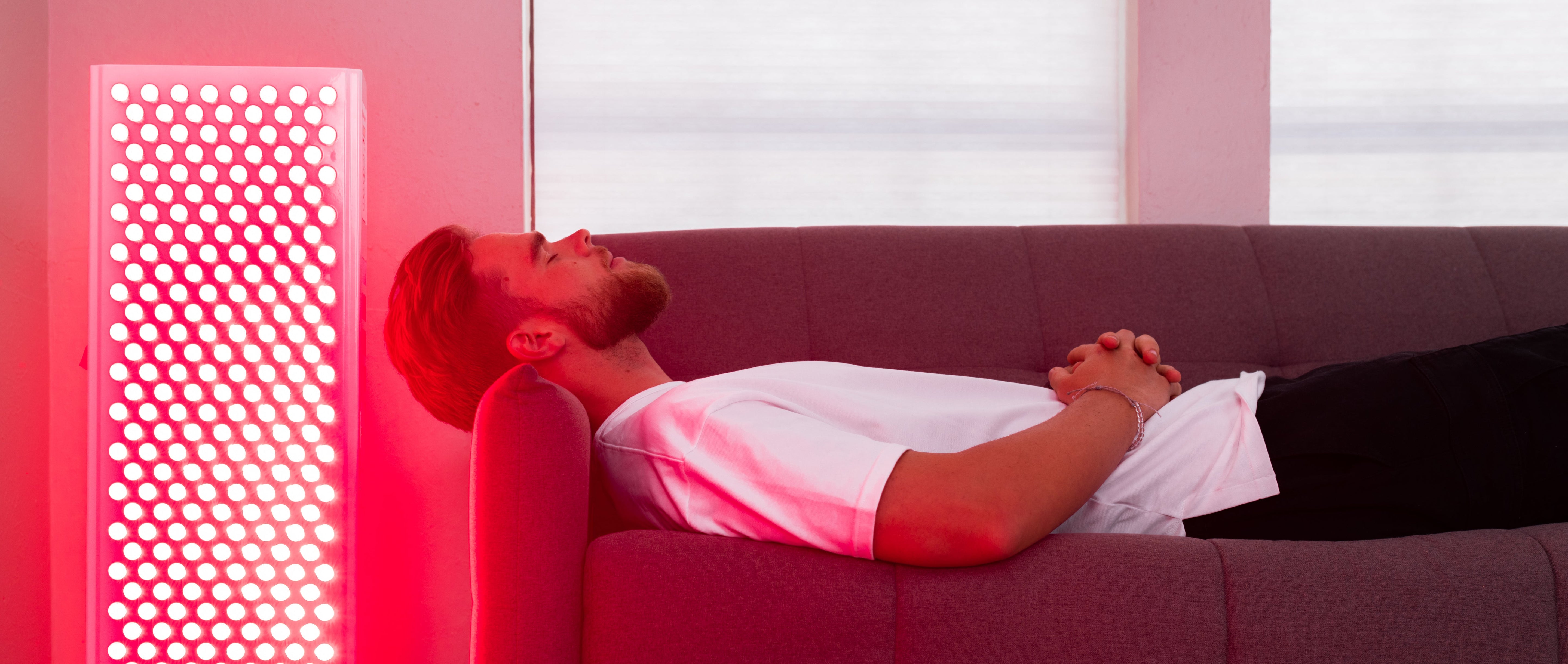 ReStore Full-Body Red Light Therapy Panel: Touch Screen, Adjustable Brightness & Pulsed Frequencies