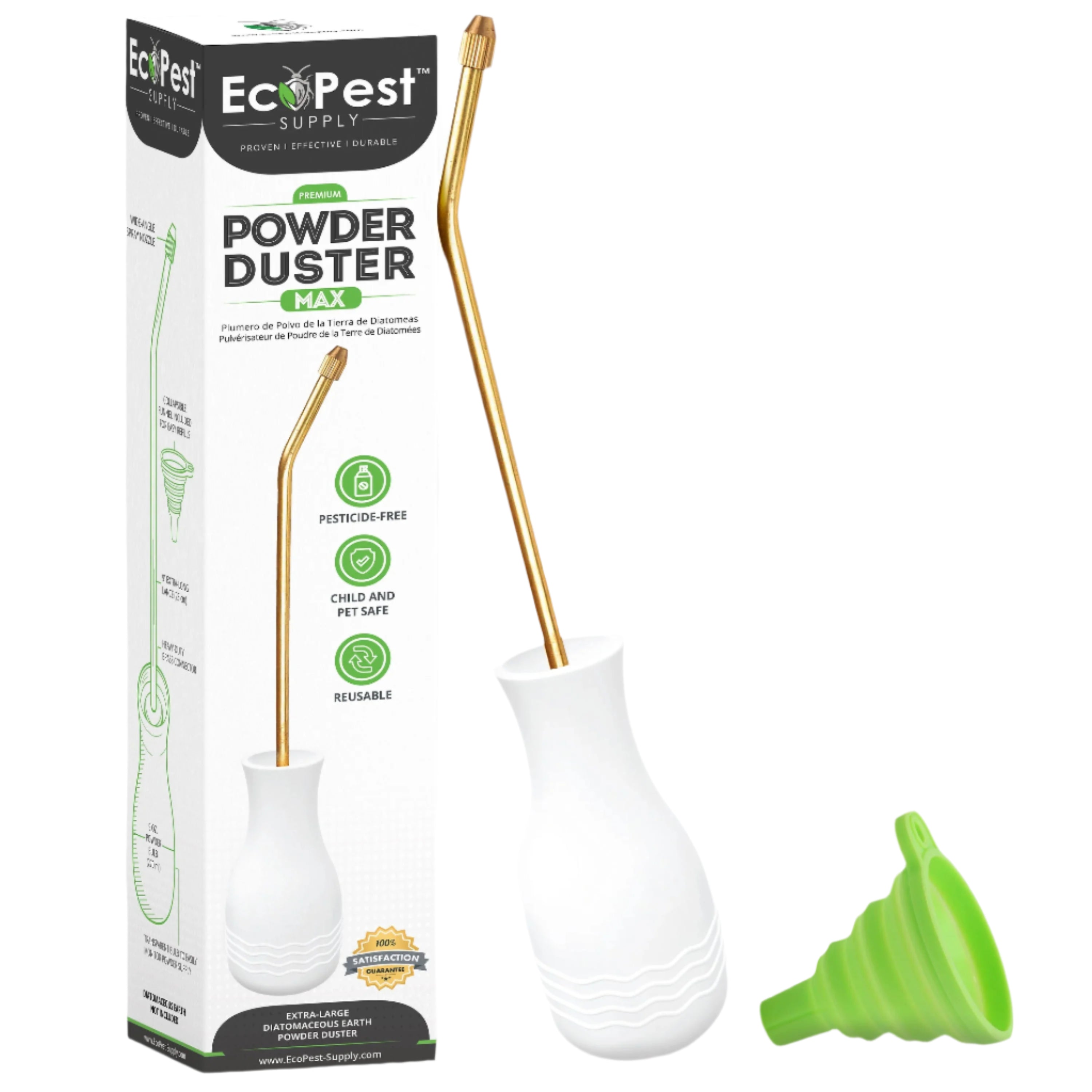 Powder Duster (Max) | Pest Control Powder Applicator by EcoPest Supply