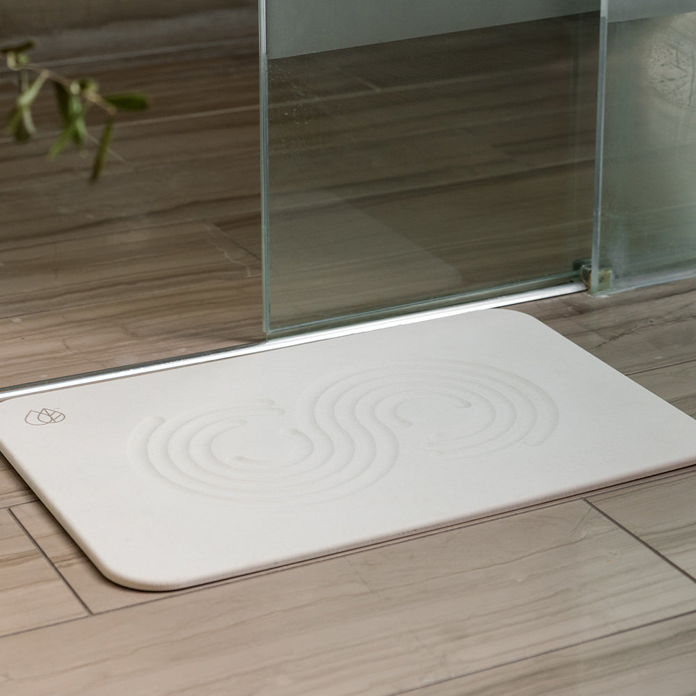 Bath Stone™ Mat - Zen + Sink Caddy Bundle by Dorai Home | Quick-Drying Home Essentials