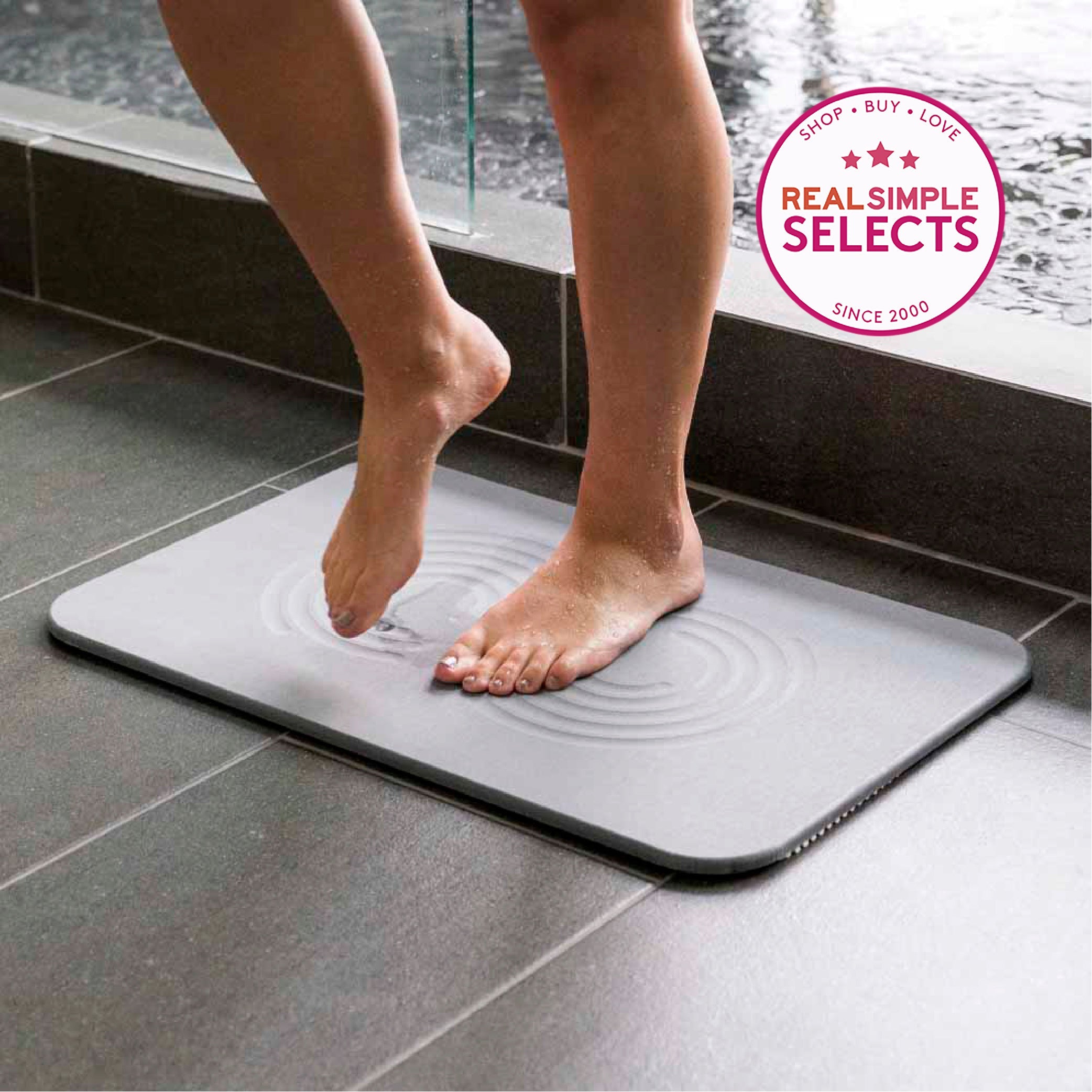 Bath Stone™ Mat - Zen by Dorai Home | Quick-Drying Home Essentials