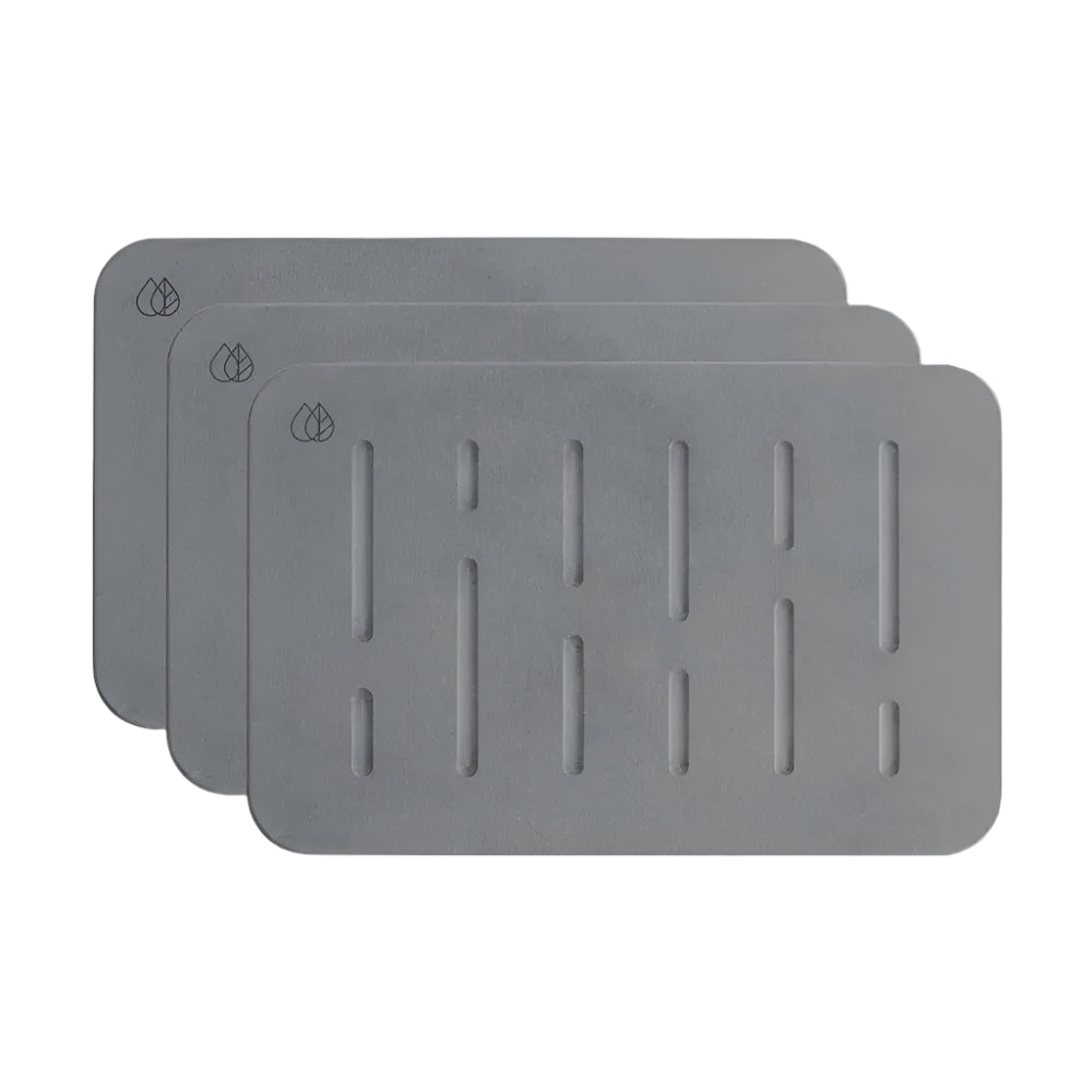 Bath Stone™ Mat - Rain 3-Pack by Dorai Home | Quick-Drying Home Essentials