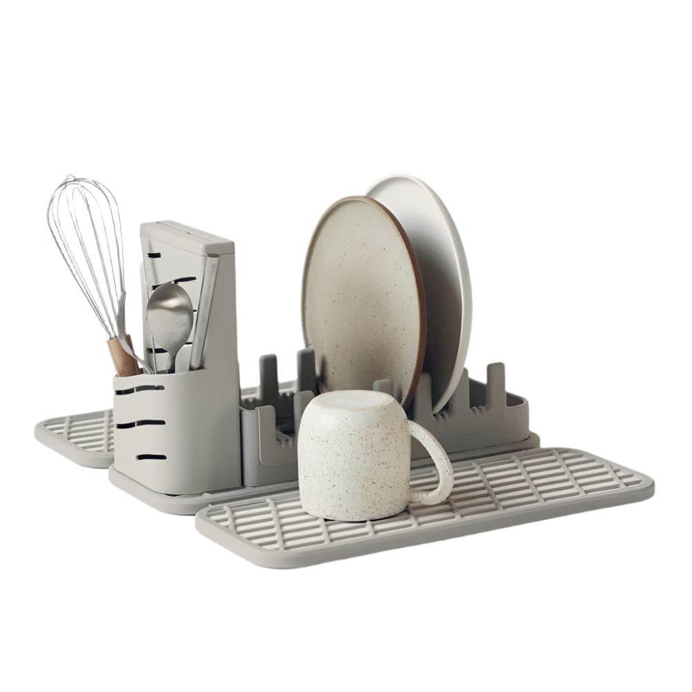 Dish Pad + Rack Bundle by Dorai Home | Quick-Drying Home Essentials