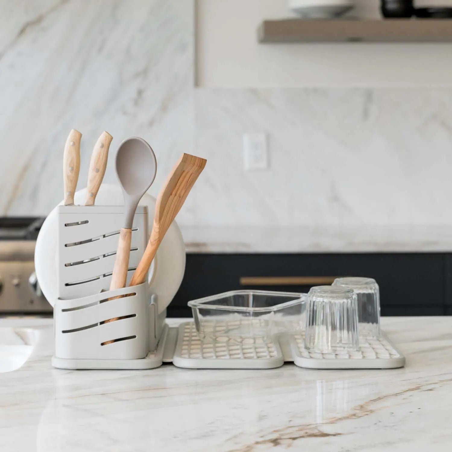 Dish Pad + Rack Bundle by Dorai Home | Quick-Drying Home Essentials
