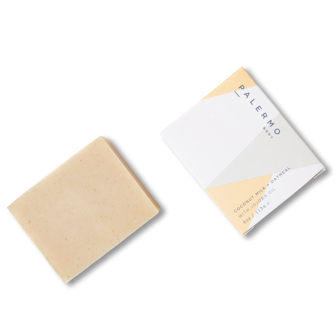 Coconut Milk + Oatmeal Soap by Palermo Body