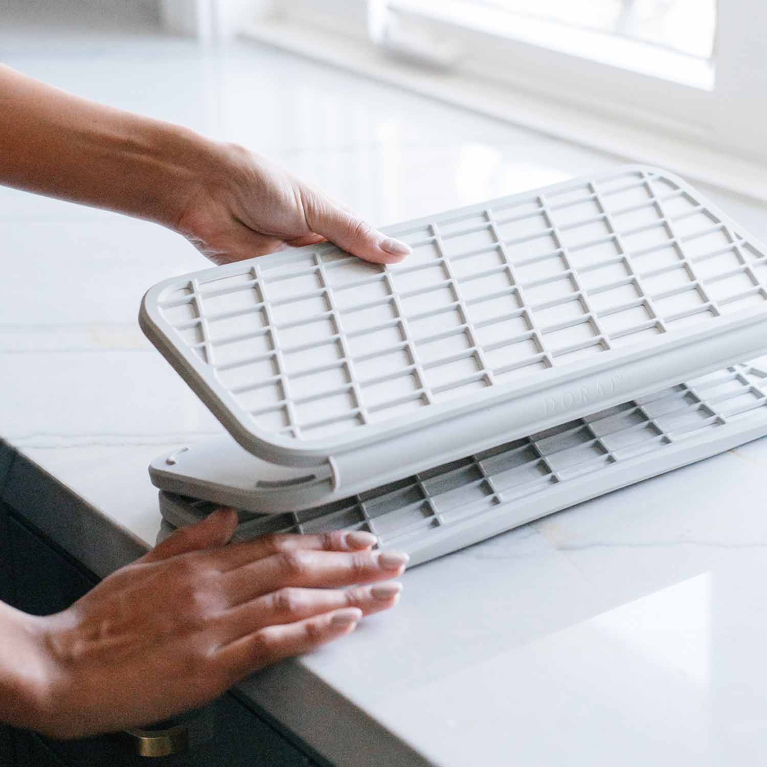 Dish Pad 3-Pack Bundle by Dorai Home | Quick-Drying Home Essentials