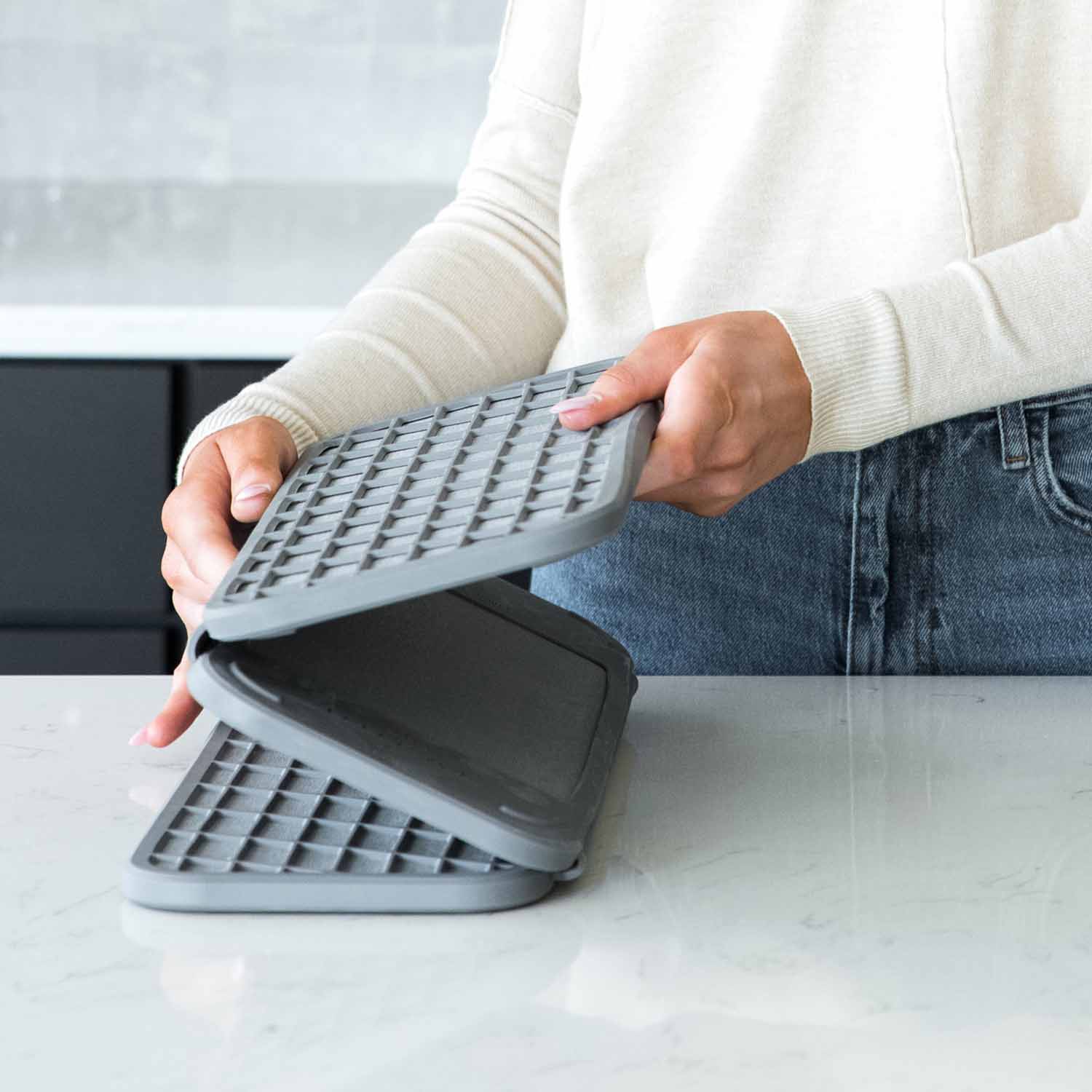 Dish Pad + Sink Caddy Bundle by Dorai Home | Quick-Drying Home Essentials