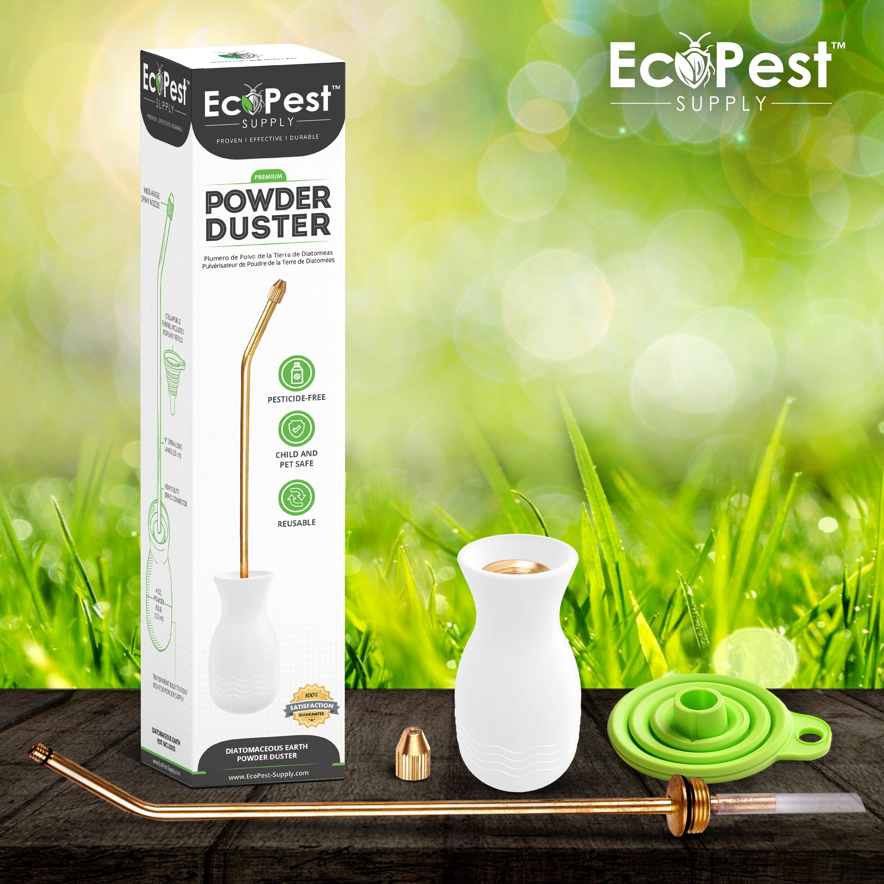 Powder Duster | Pest Control Powder Applicator by EcoPest Supply