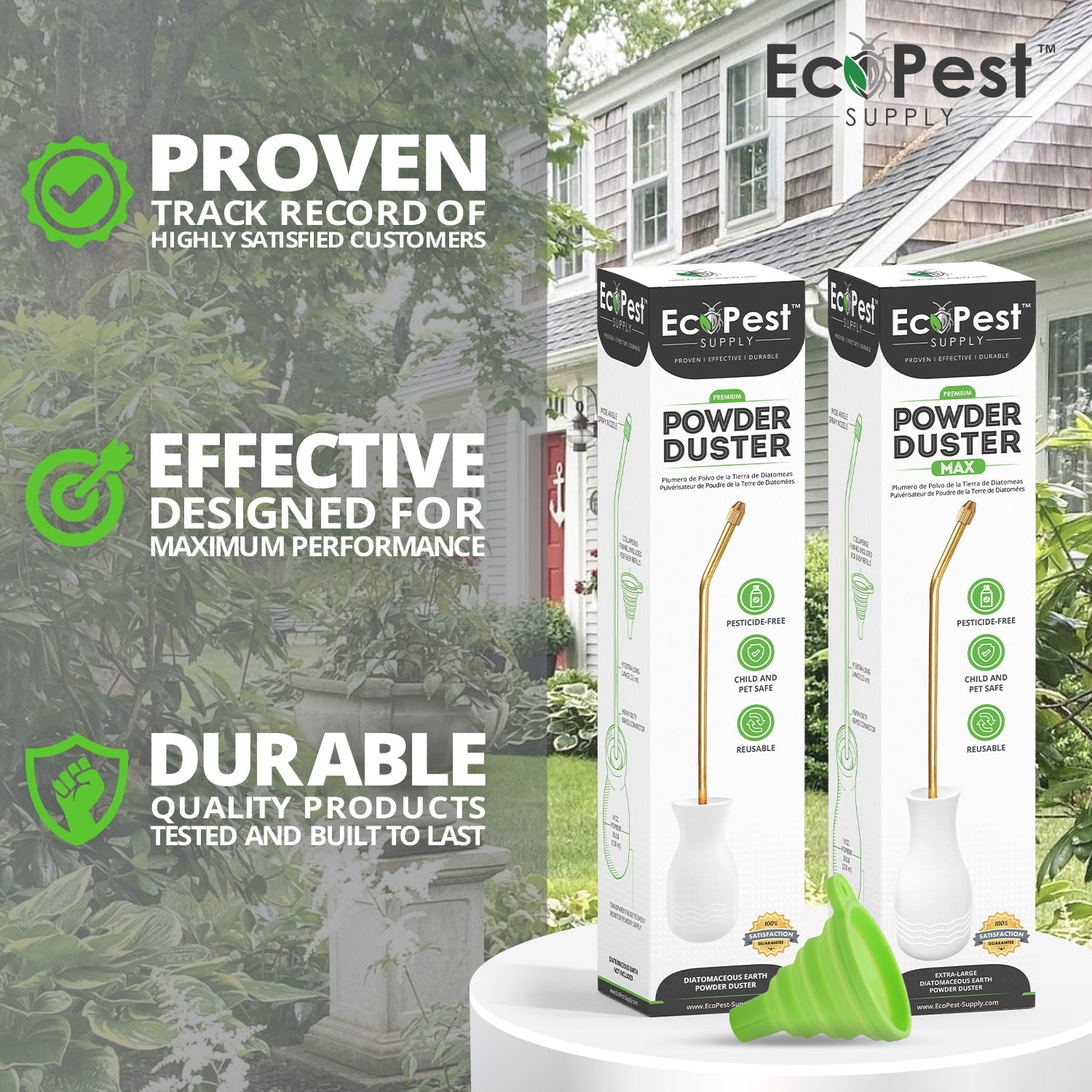 Powder Duster | Pest Control Powder Applicator by EcoPest Supply
