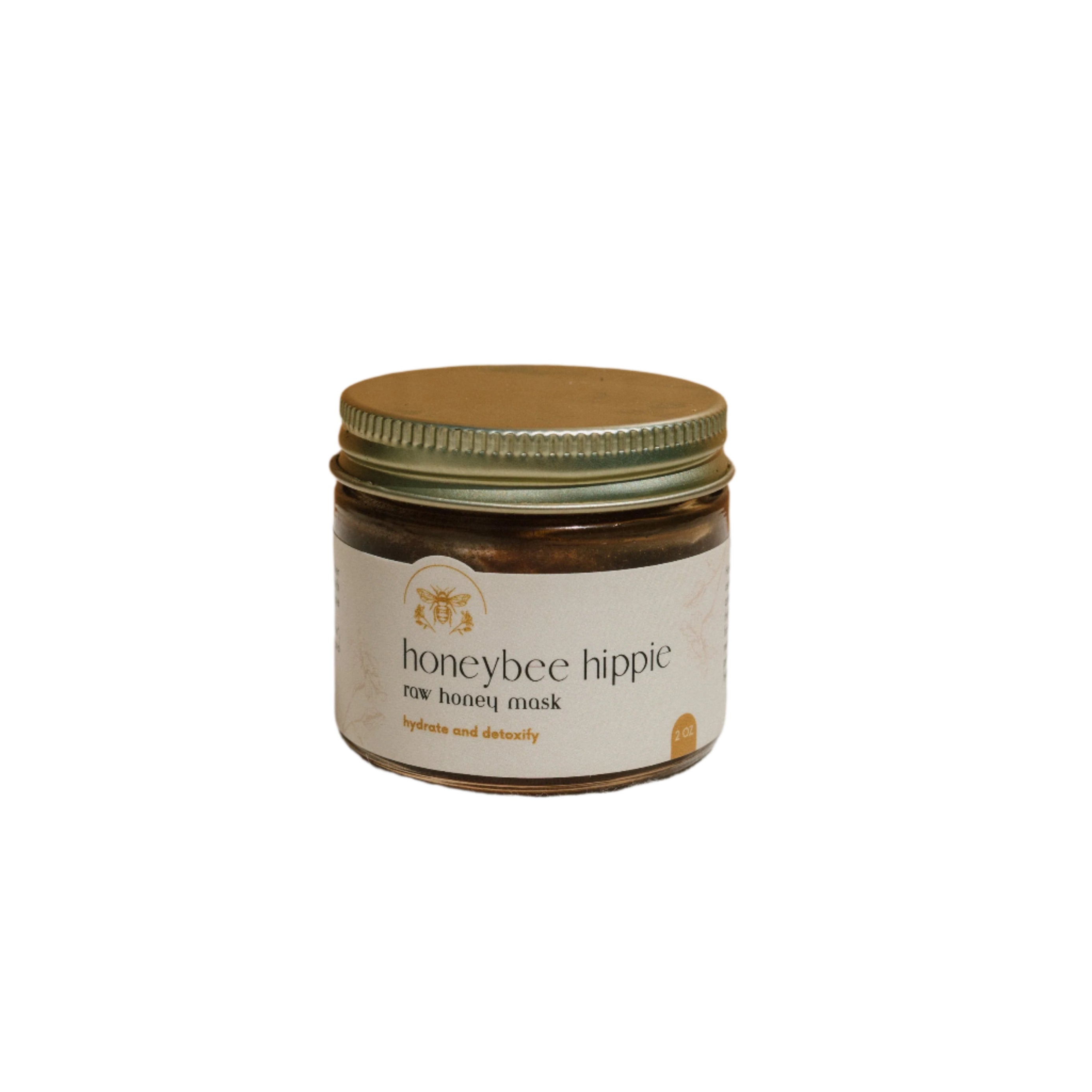herbal infused raw honey mask by Honeybee Hippie