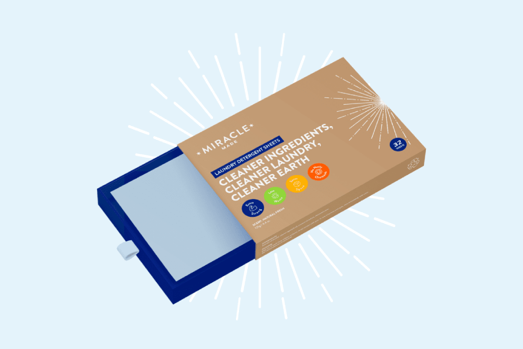 Detergent Sheets by Miracle Brand