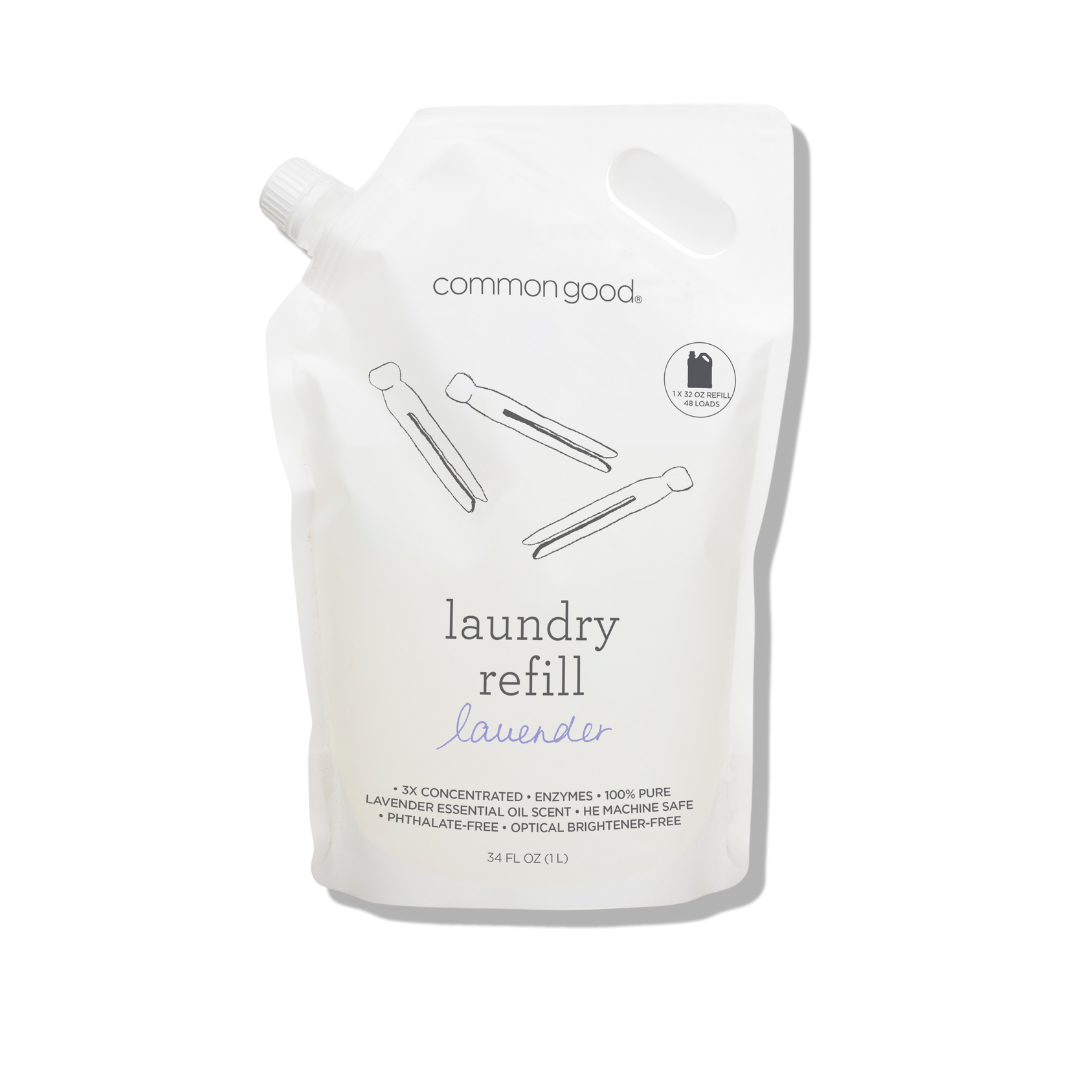 Laundry Detergent Refill Pouch, 34 Fl Oz by Common Good