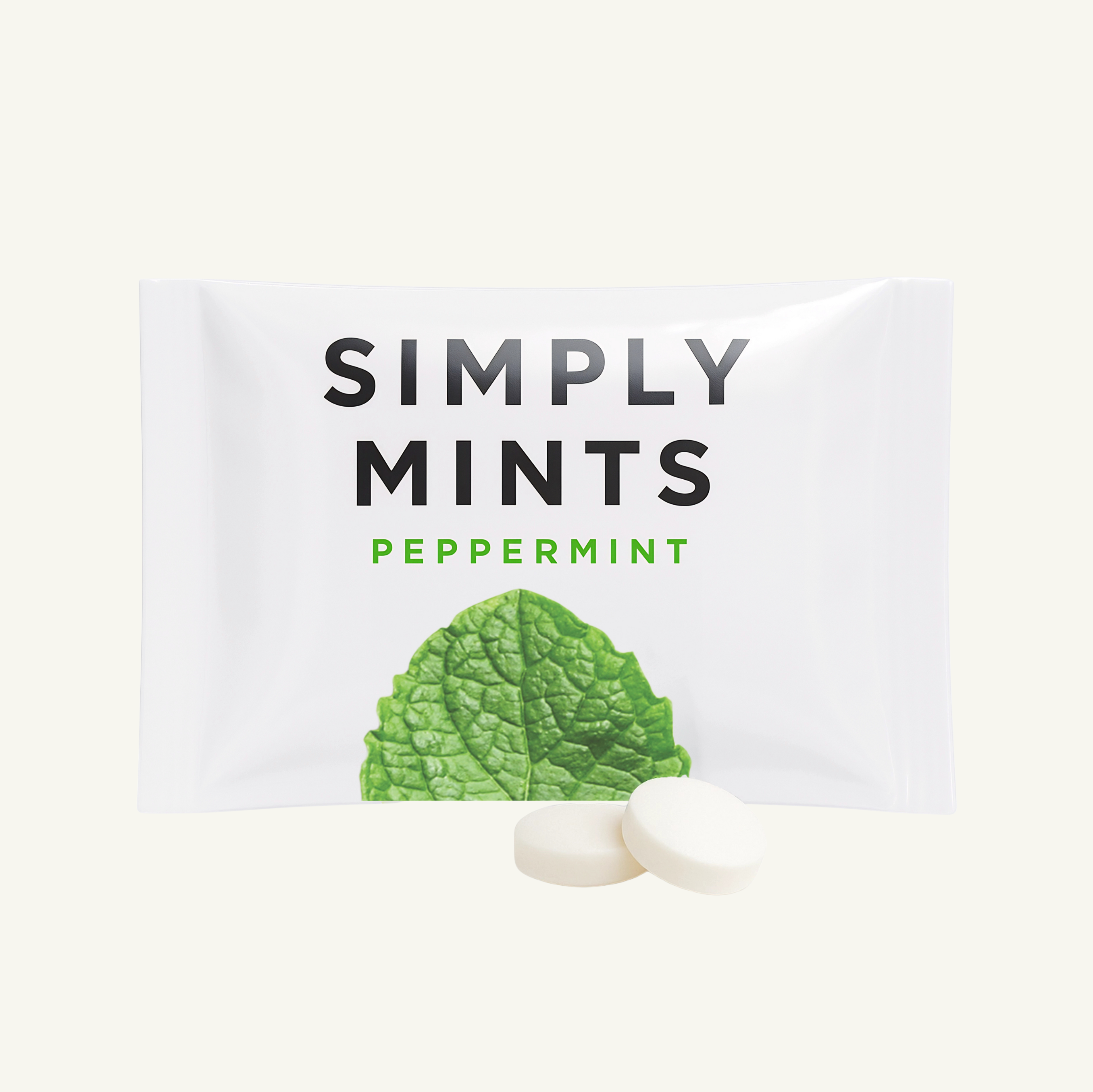 SIMPLY MINTS POUCHES- PEPPERMINT