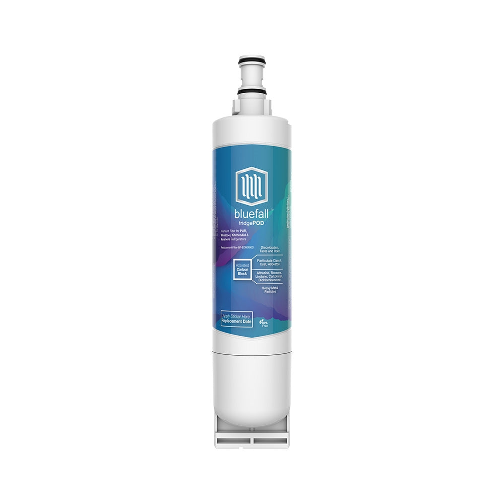 Whirlpool EDR5RXD1 Refrigerator Water Filter- Compatible by Bluefall by Drinkpod