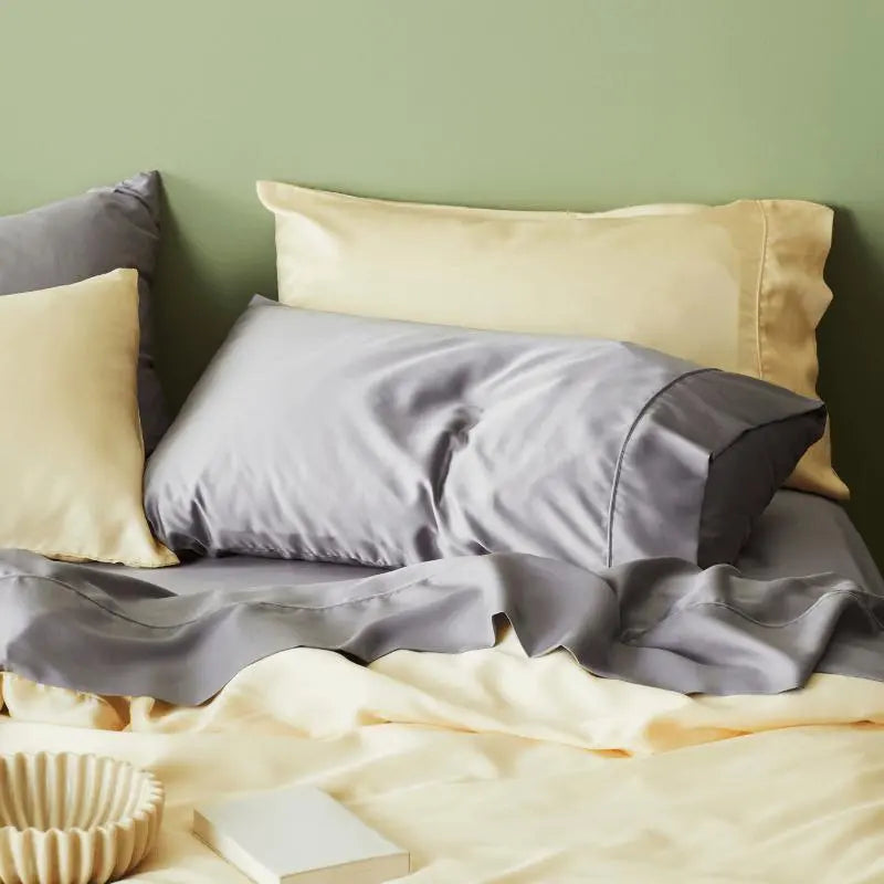 CleanBamboo® Signature Sateen Pillowcase Set by ettitude