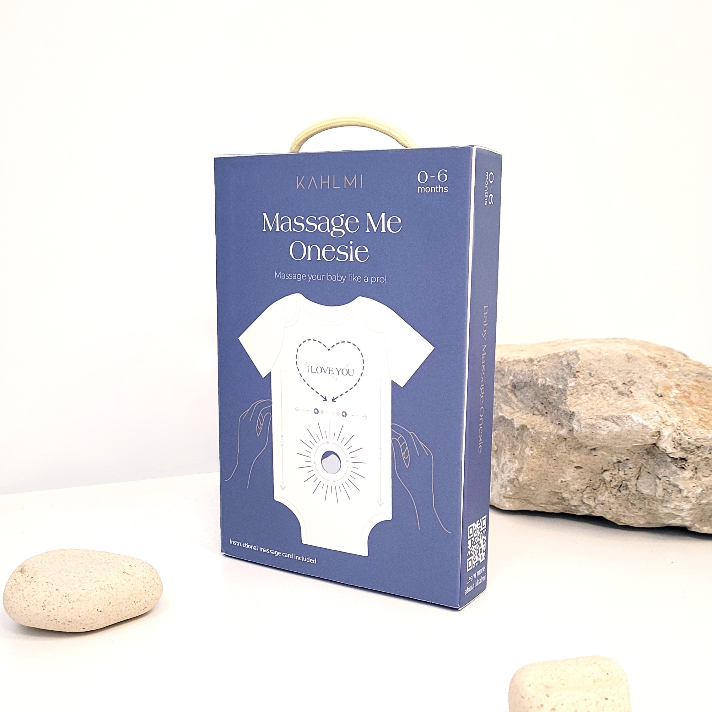 Massage Me! Onesie (0-6 months) by Kahlmi