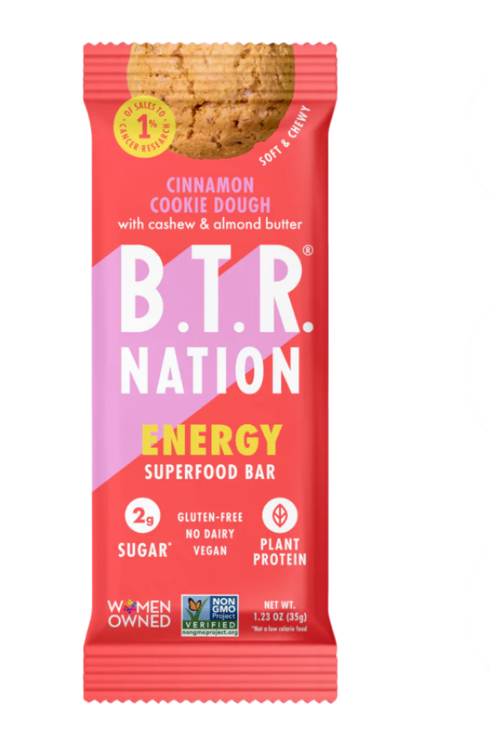 Cinnamon Cookie Dough Sampler (4 Count) by B.T.R. Bar