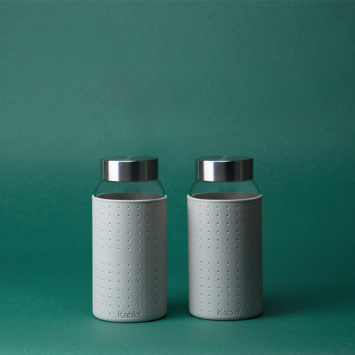 Bundle: Two 21 oz Bottles and Two Sleeves by Kablo