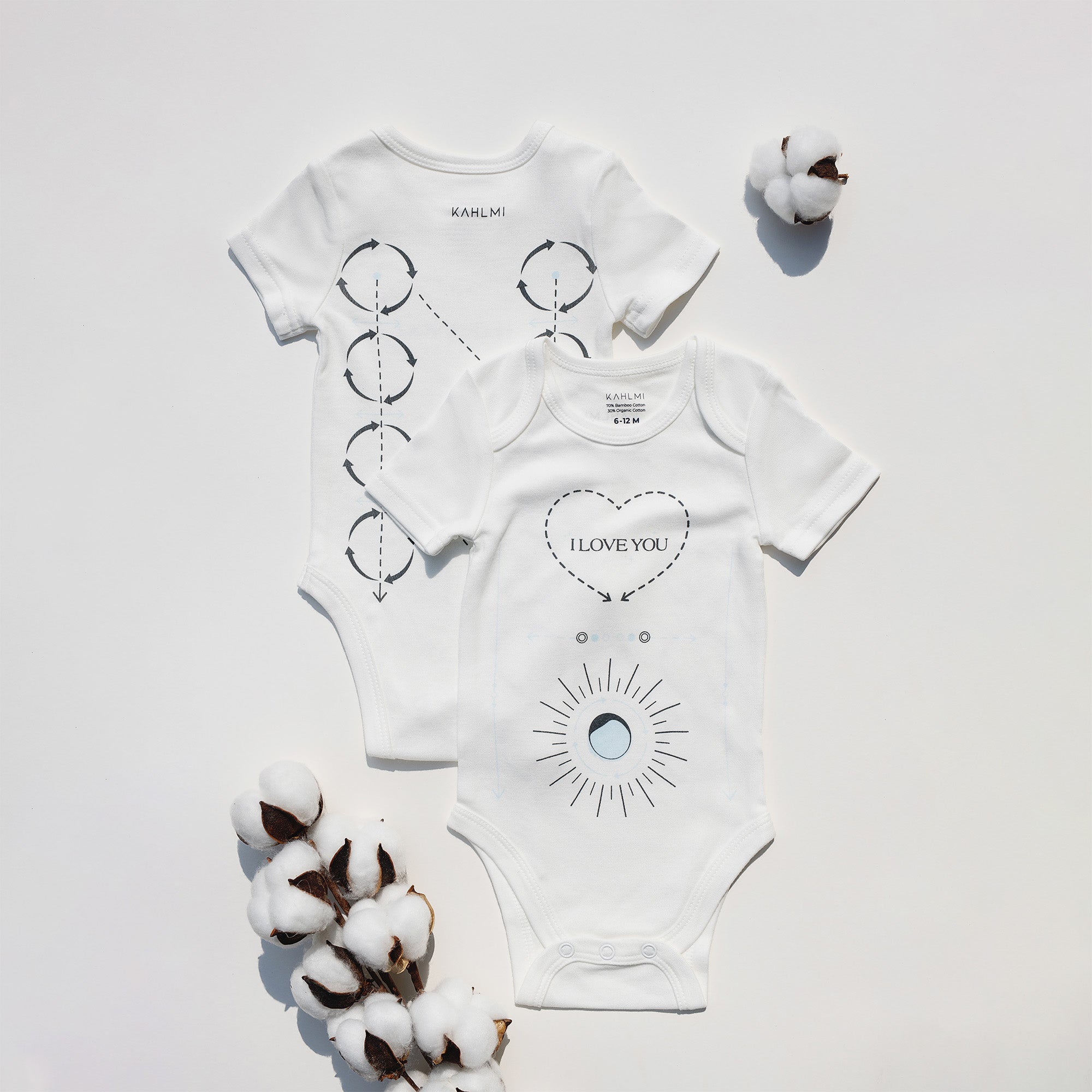 Massage Me! Onesie (0-6 months) by Kahlmi