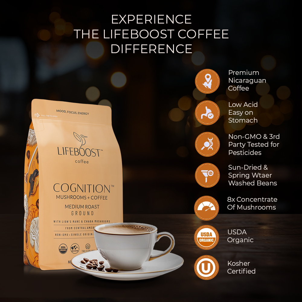 Cognition Mushroom Ground coffee