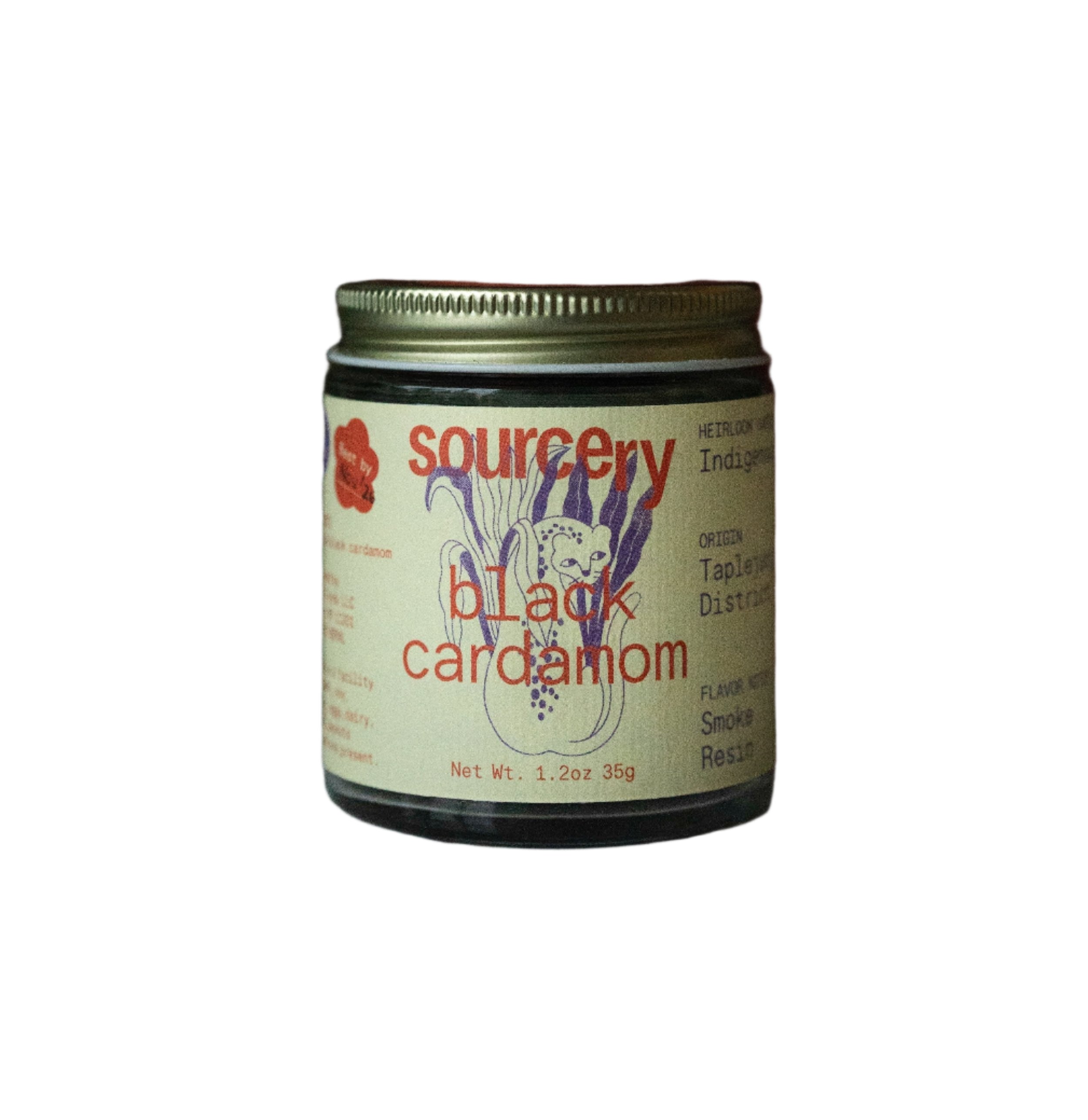 Sourcery Black Cardamom - 6 Jars x 1 Case by Farm2Me