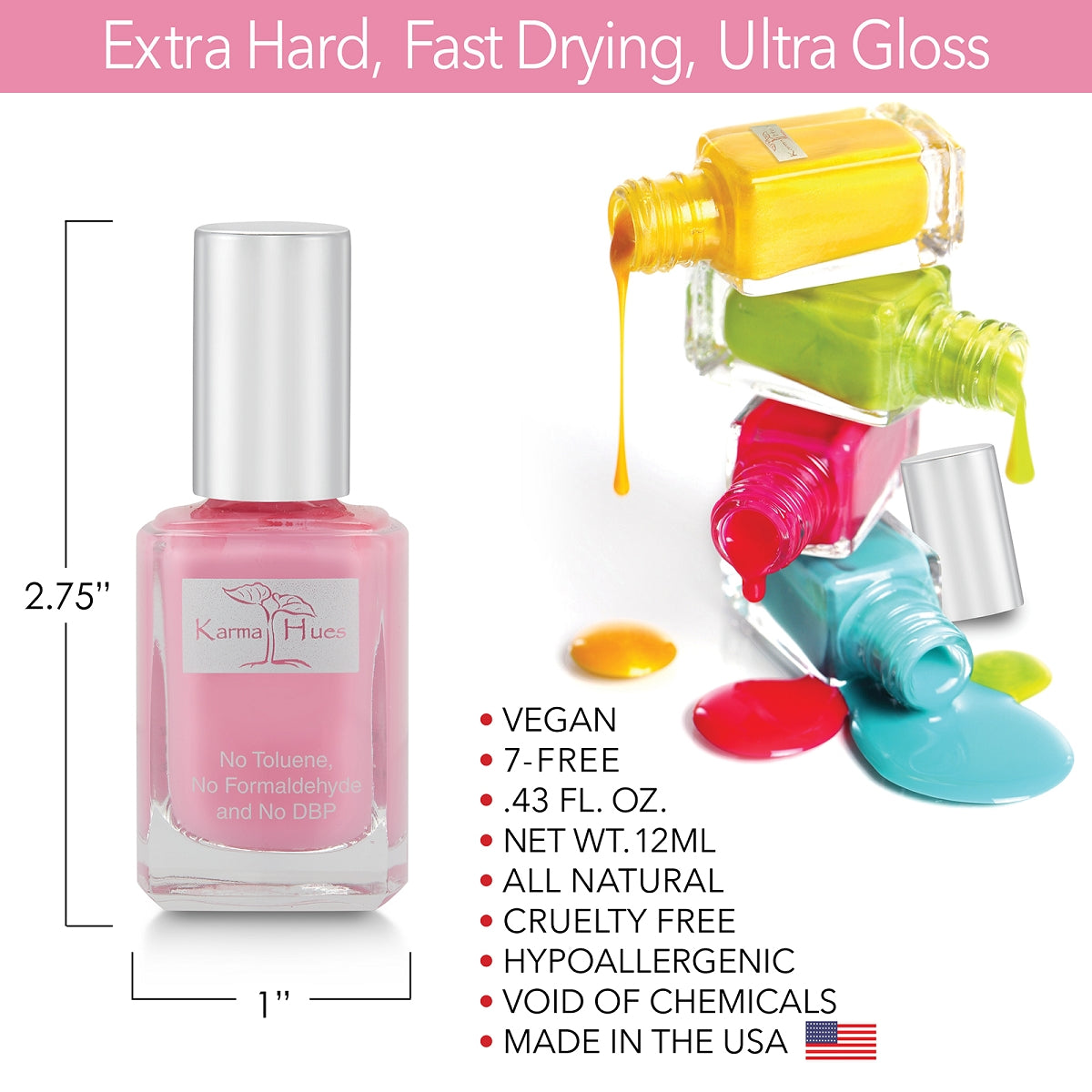 Karma Naturals Nail Polish - Skimpy Bikini