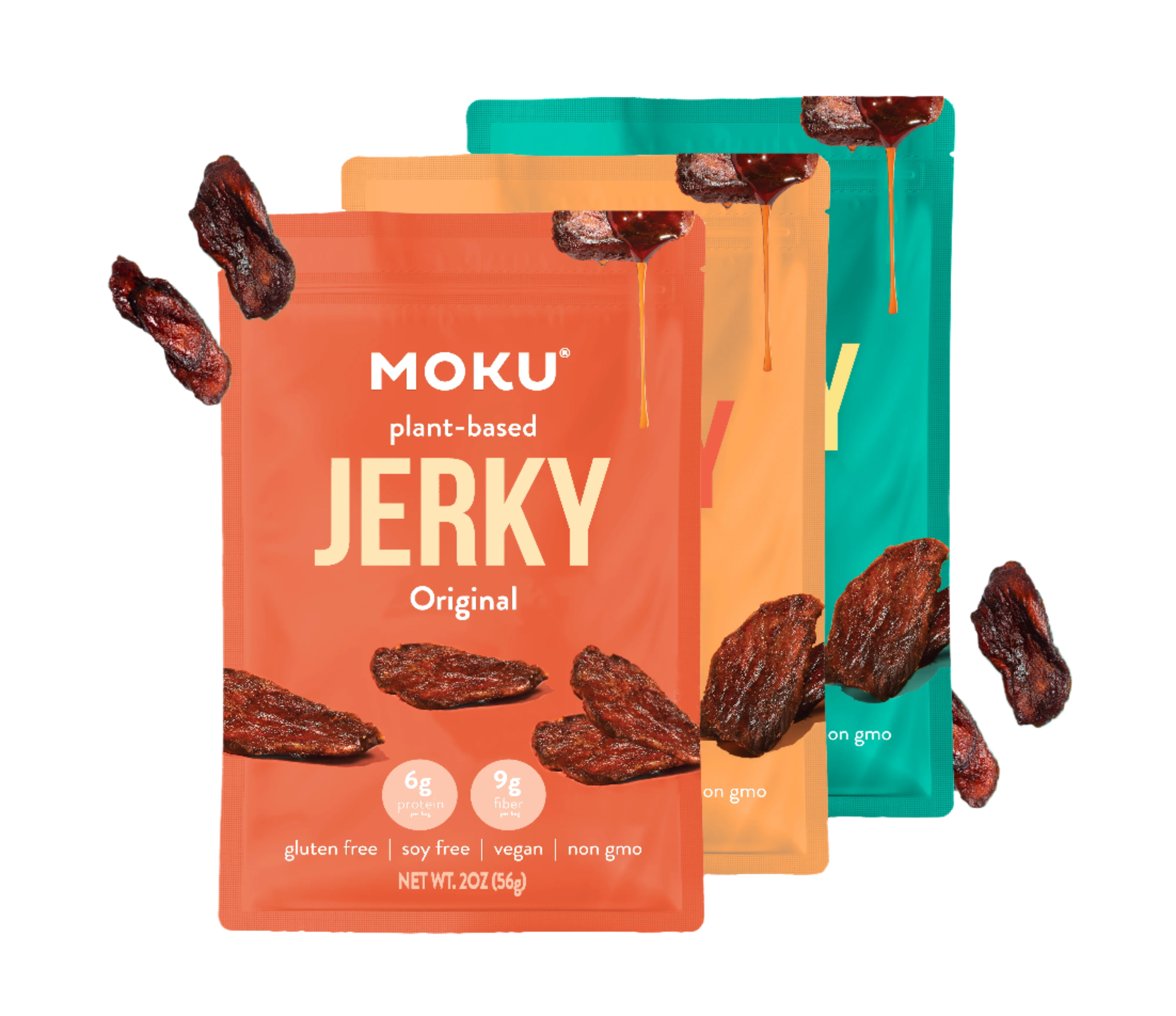 Mushroom Jerky Starter Pack by Moku Foods