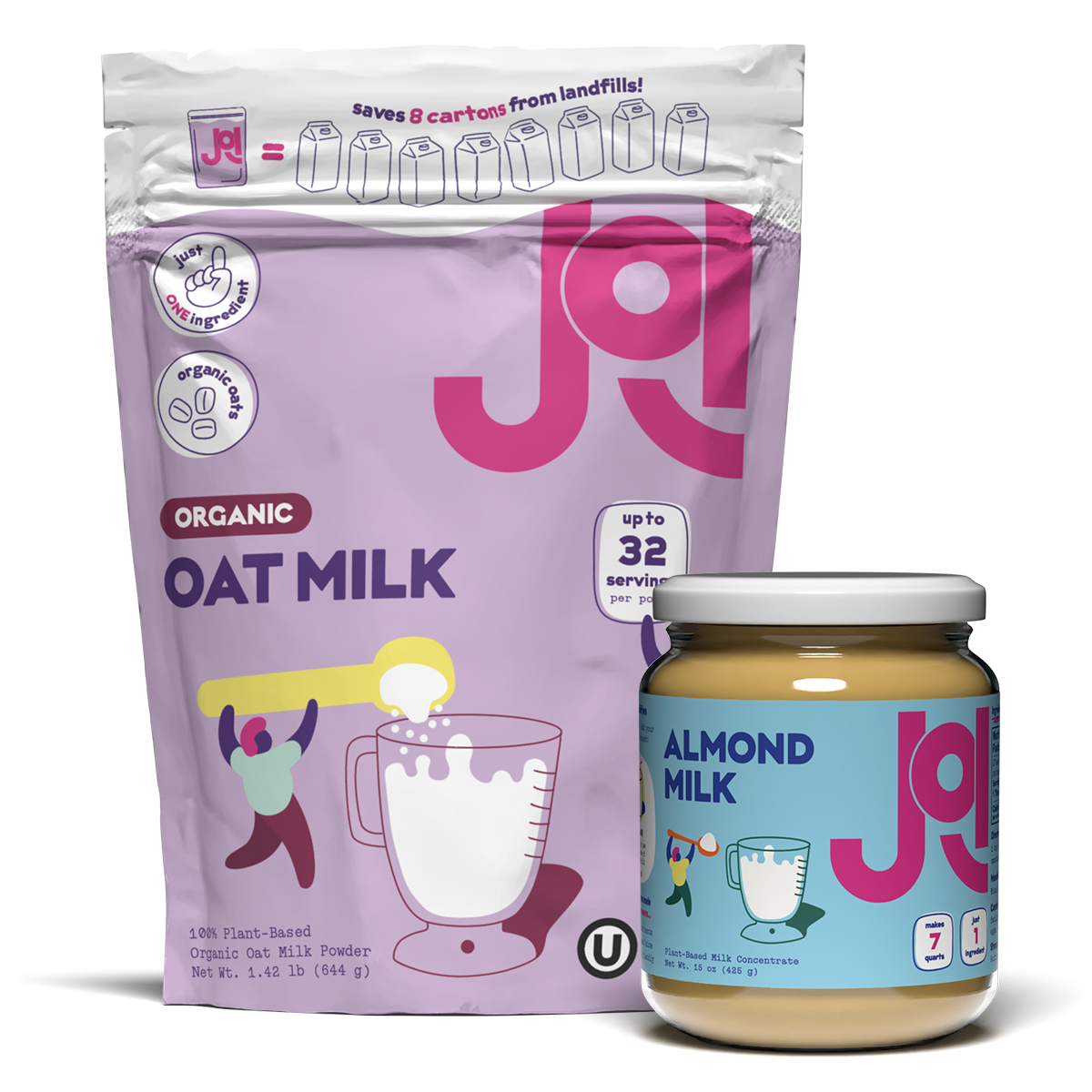 Organic Oat & Almond 2-Pack by JOI