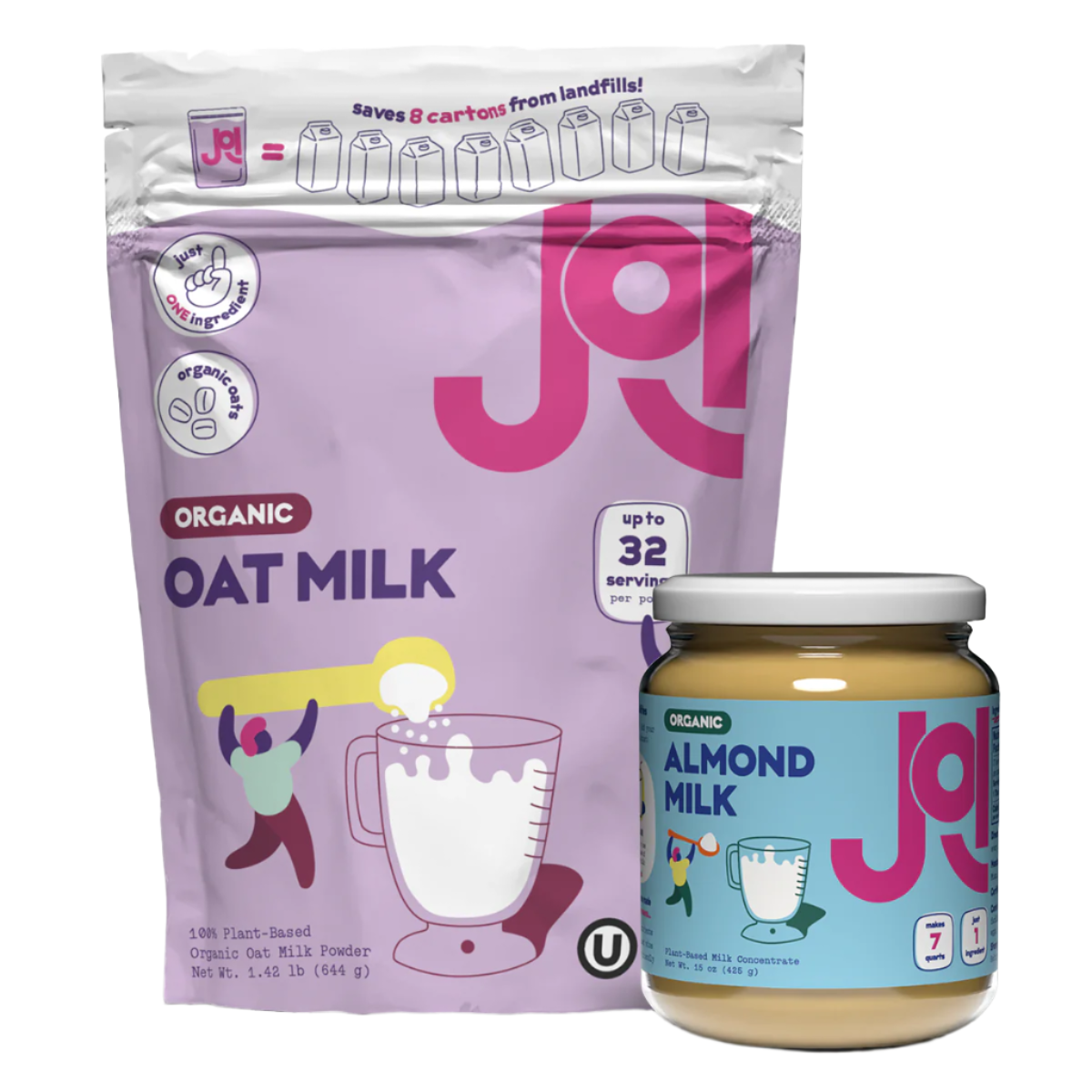 Organic Oat & Organic Almond 2-Pack by JOI