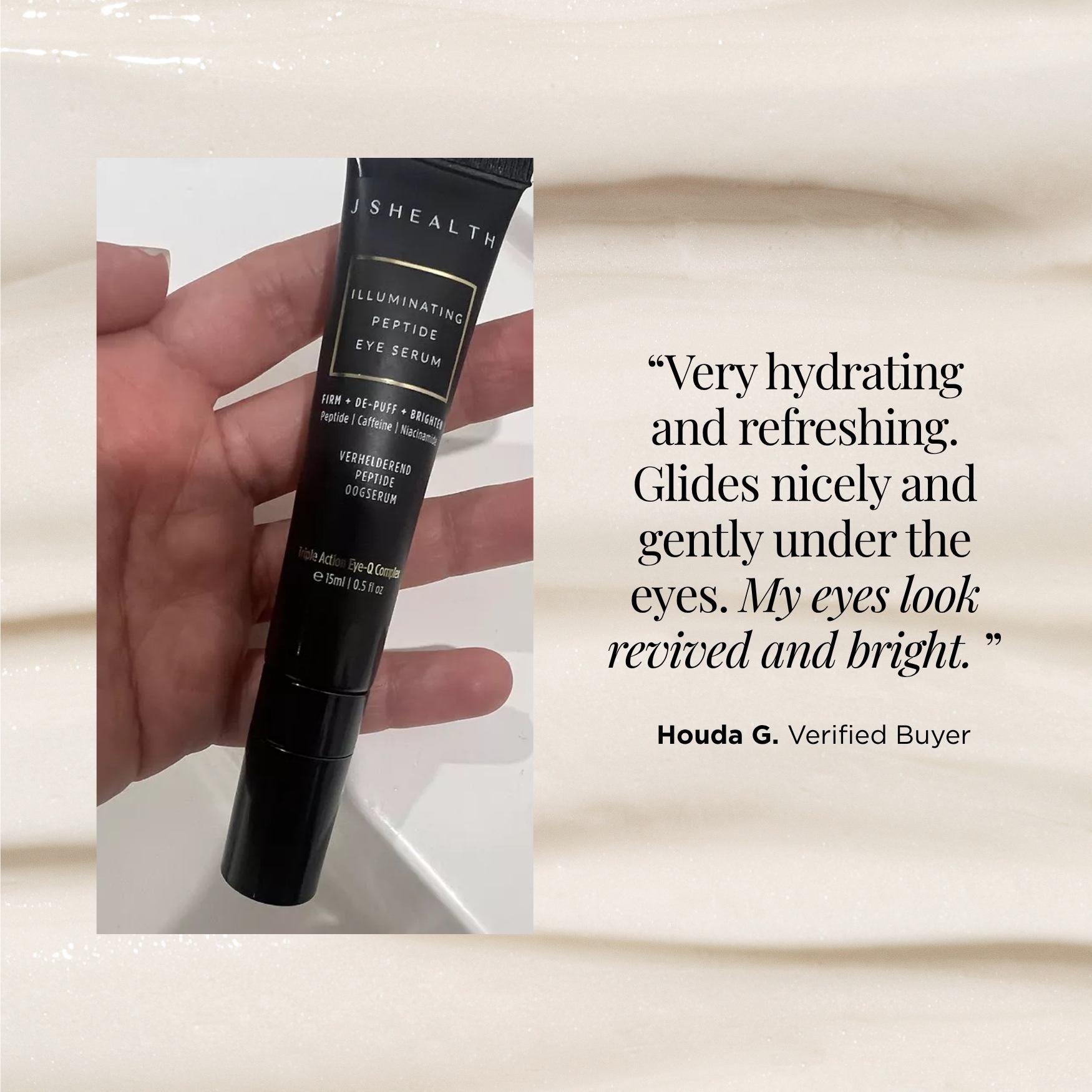 Illuminating Peptide Eye Serum