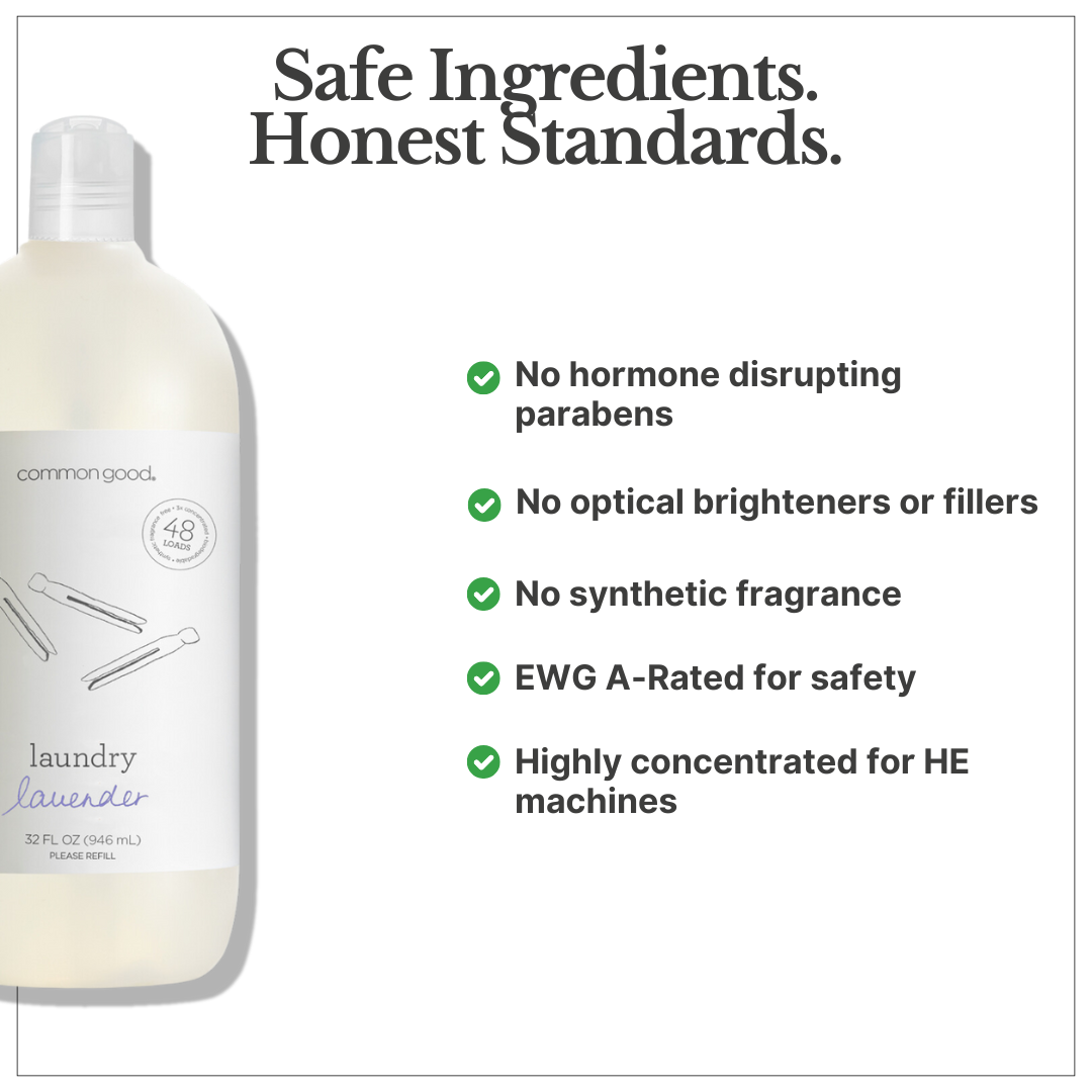 Laundry Detergent, 32 Fl Oz by Common Good
