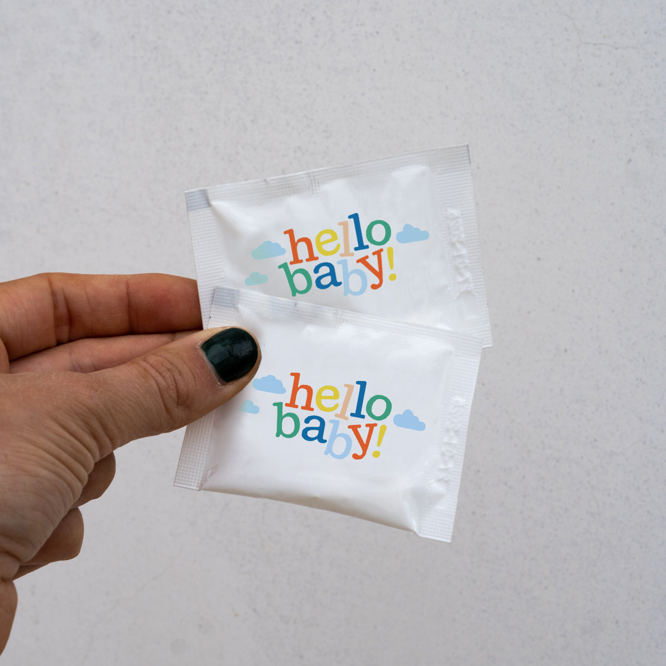 SIMPLY MINTS POUCHES- "HELLO BABY"