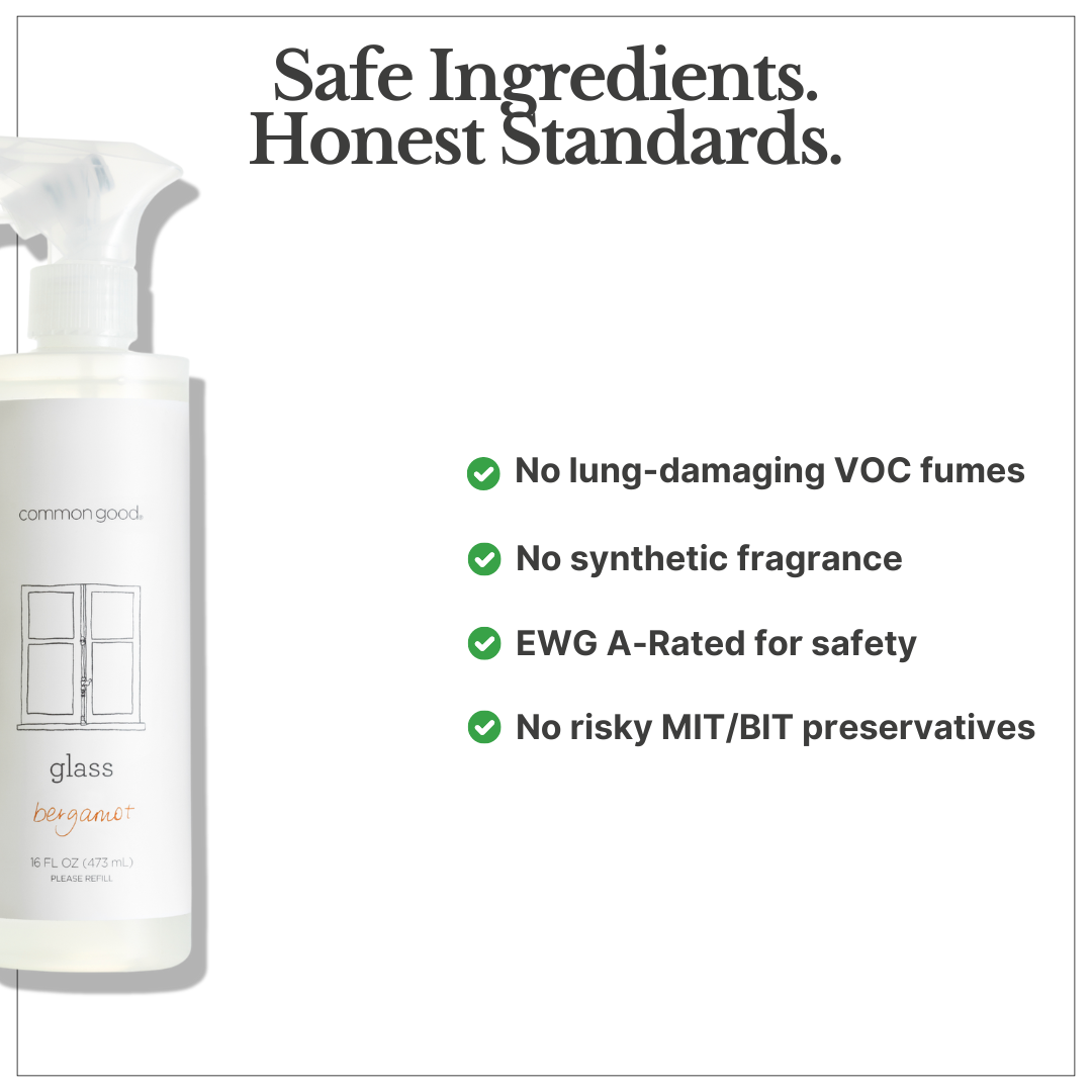 Glass Cleaner, 16 Fl Oz by Common Good