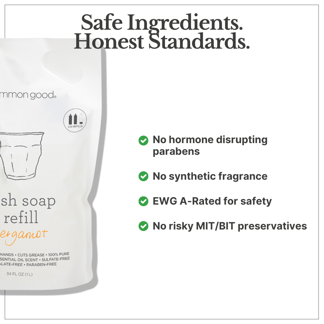 Dish Soap Refill Pouch, 34 Fl Oz by Common Good