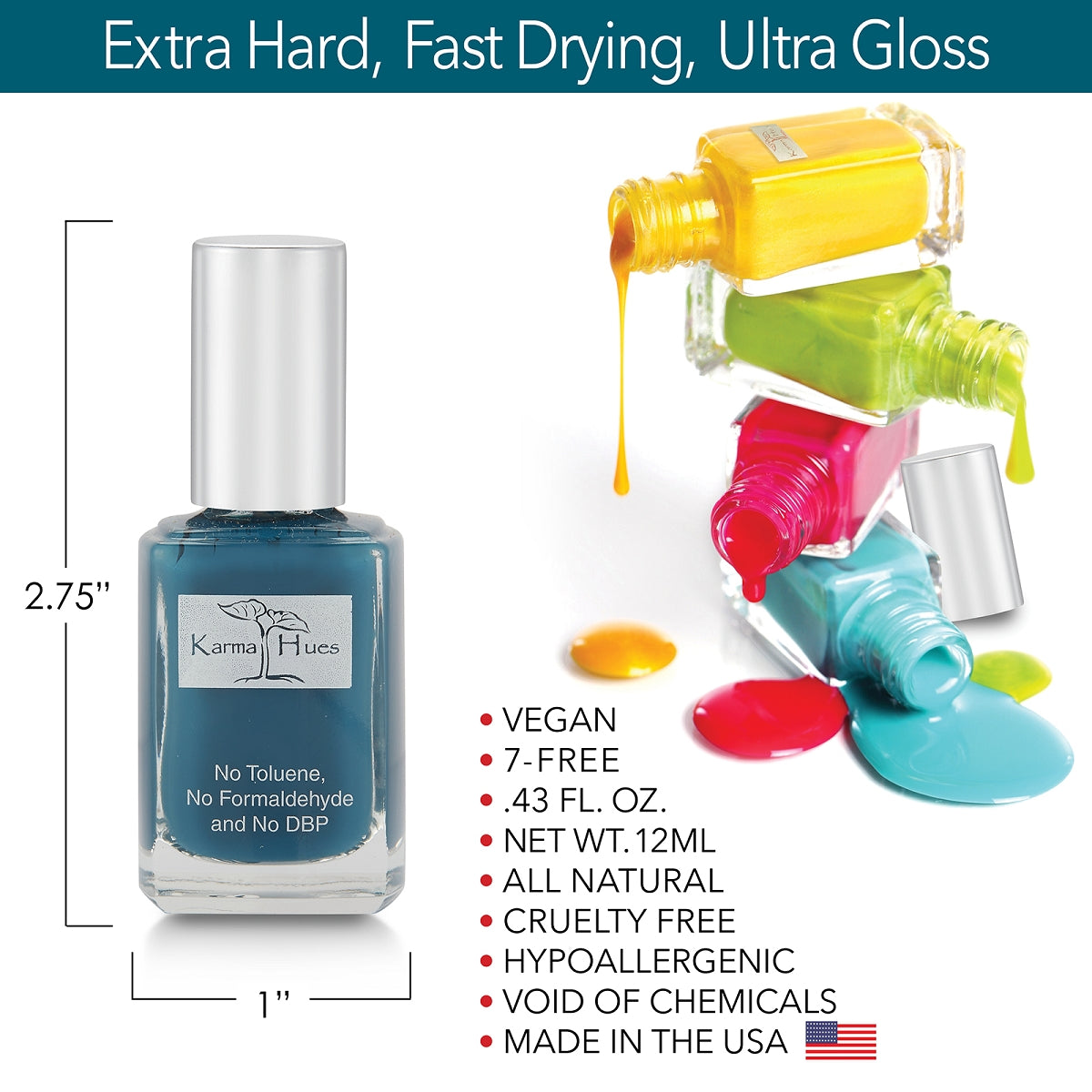 Karma Naturals Nail Polish - The Boom Boom Room
