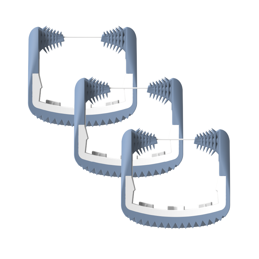 Blue nHA Floss Heads