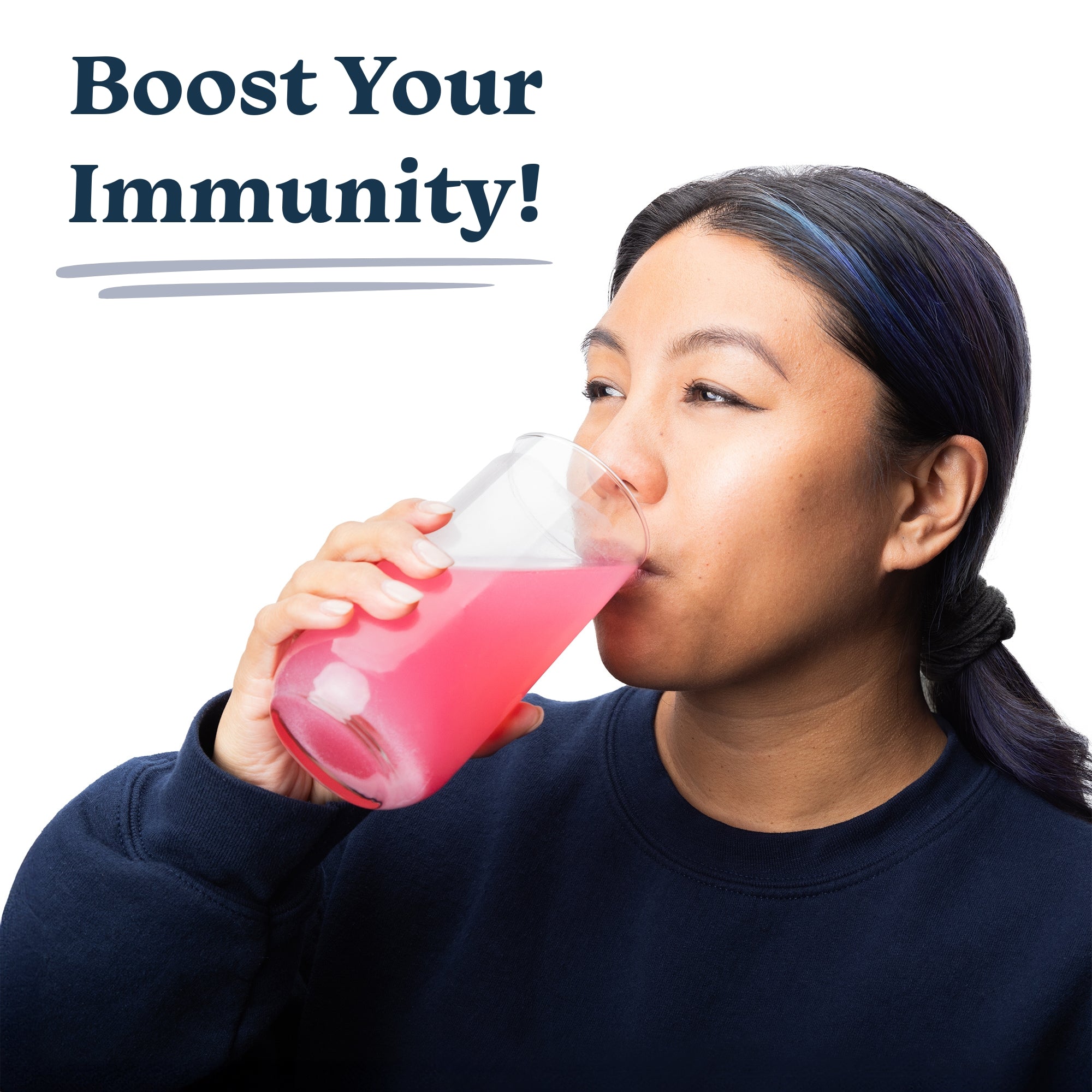Strawberry Daily Immune Support Tablets (4) Tube Bundle by Drinklits