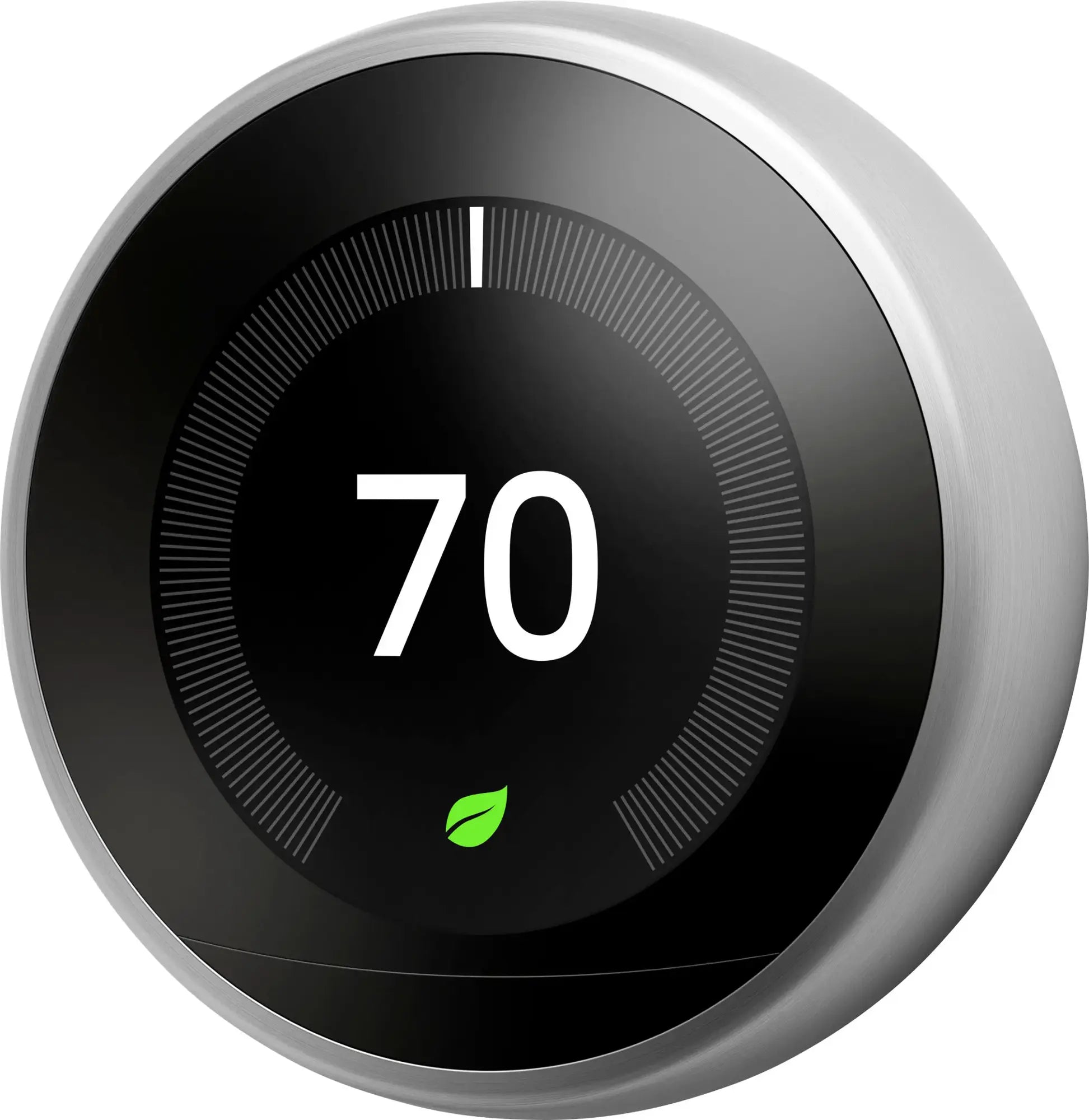 Nest - Learning Thermostat (3rd Generation) - Stainless Steel by Google