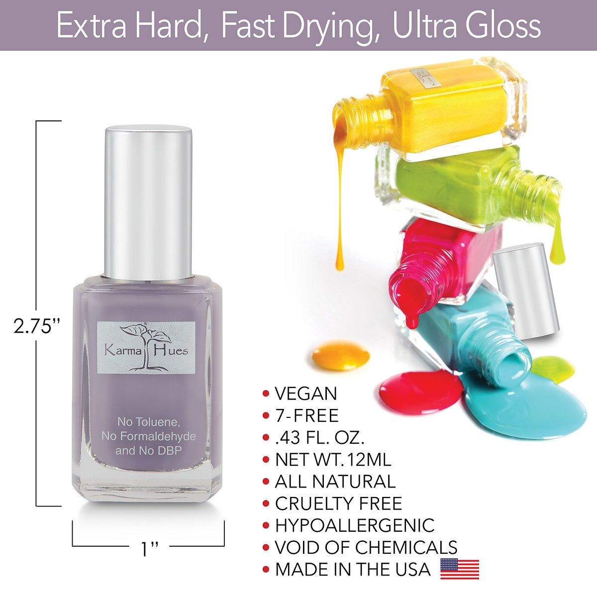 Karma Naturals Nail Polish - Denise's Paris Café