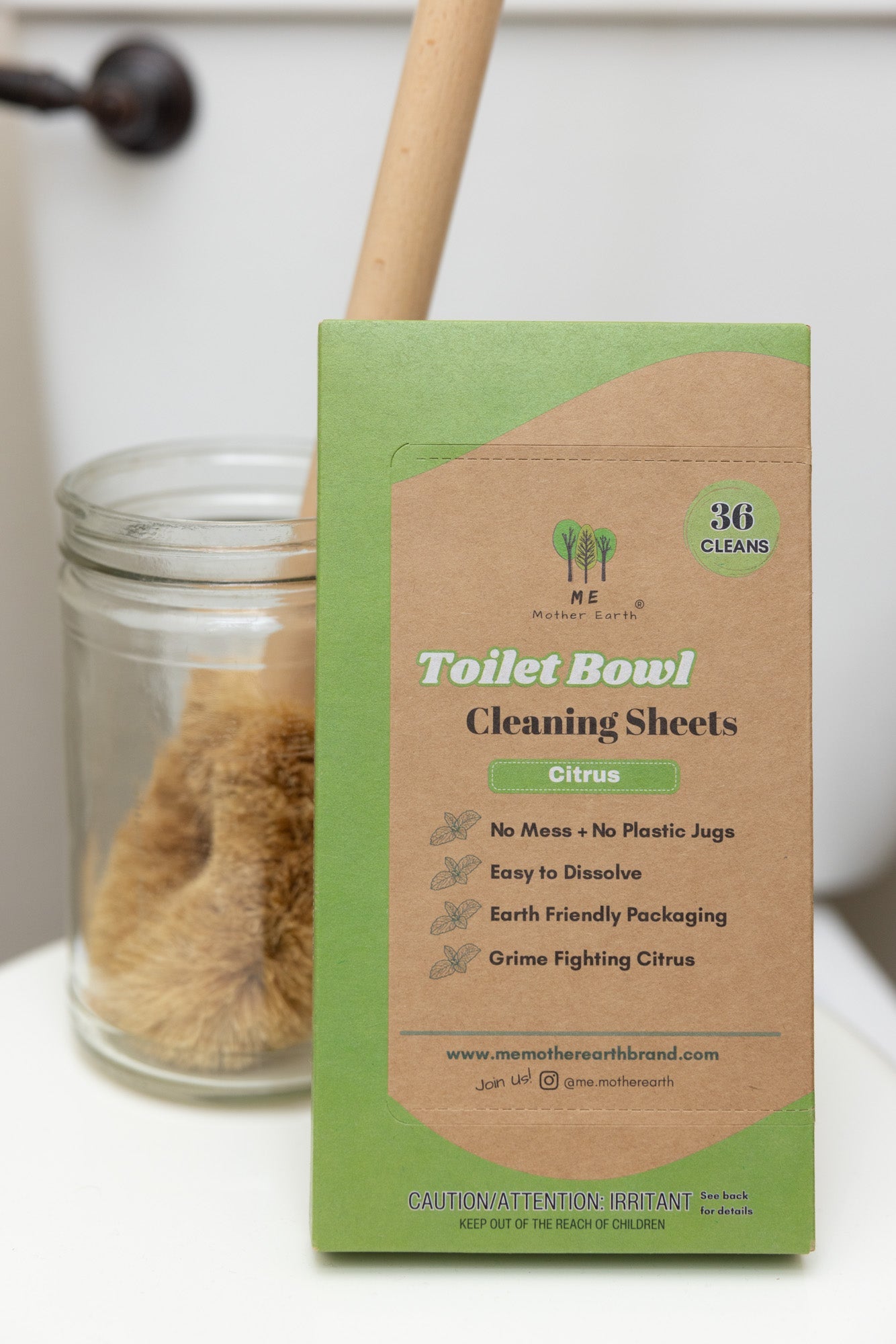Toilet Bowl Cleaning Sheets: Citrus