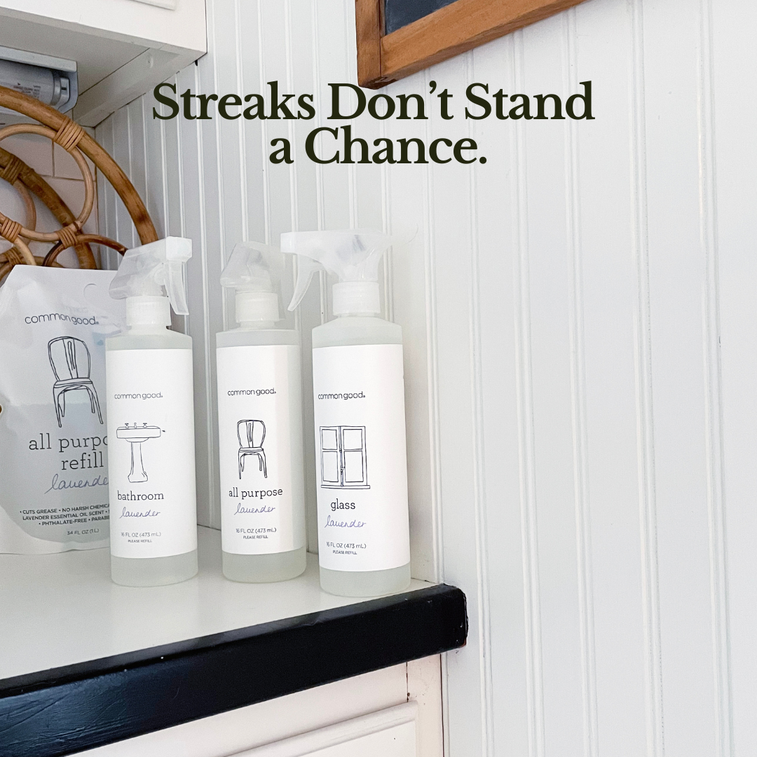 Glass Cleaner, 16 Fl Oz by Common Good