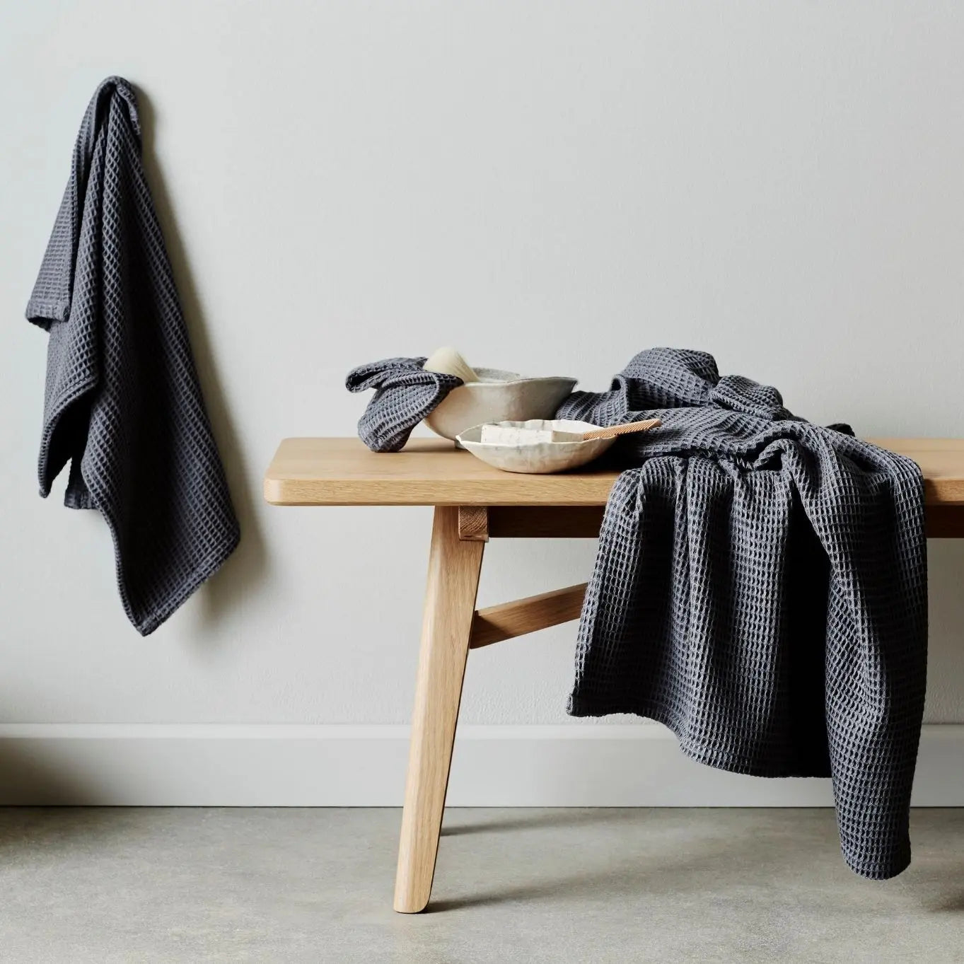 CleanBamboo® Waffle Towel Set by ettitude