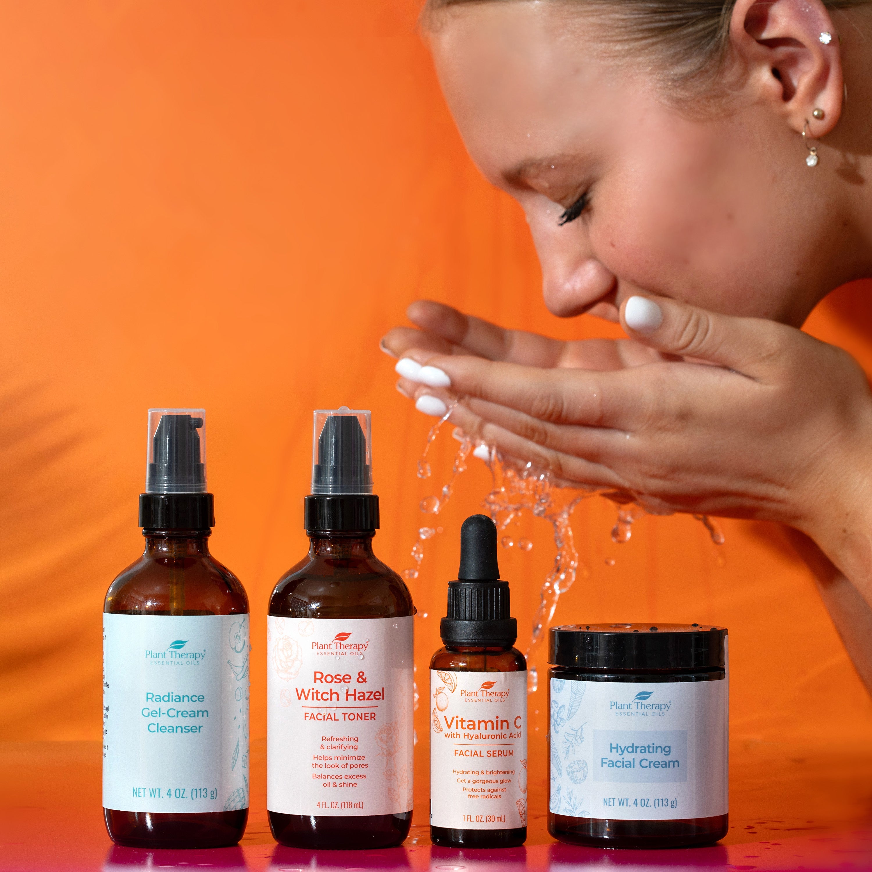 4 Step Skin Care Routine by Plant Therapy