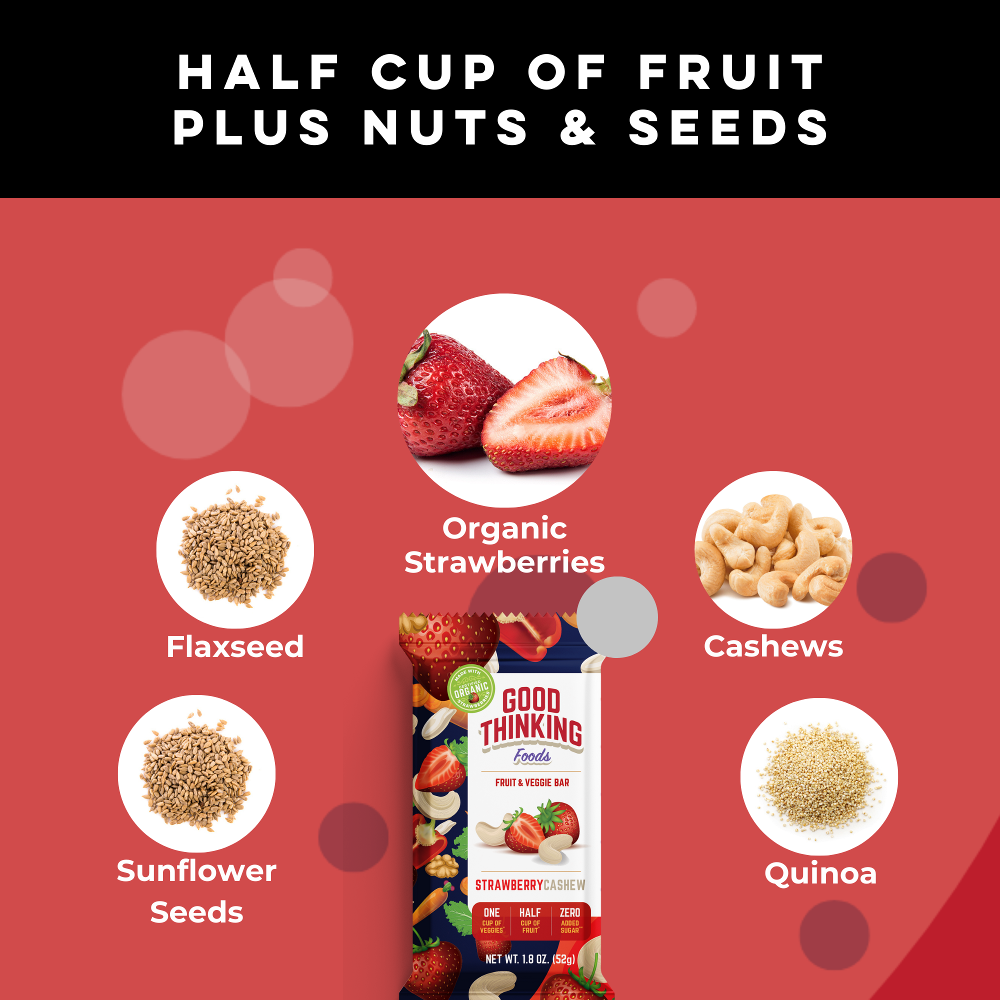 Strawberry Cashew by Good Thinking Foods