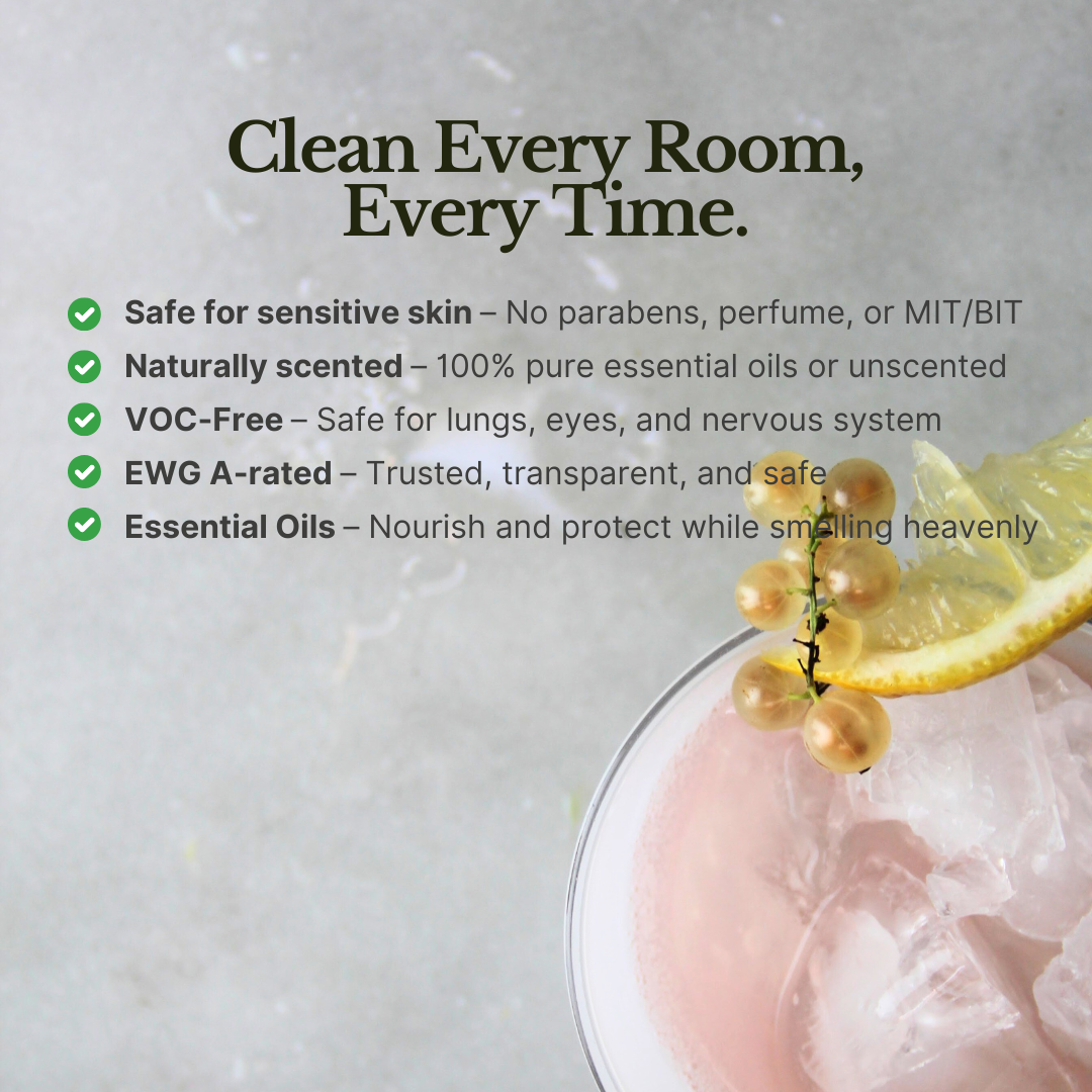 All Purpose Cleaner Refill Pouch and Glass Bottle Set by Common Good