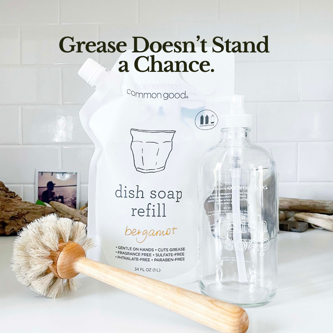 Dish Soap Refill Pouch, 34 Fl Oz by Common Good