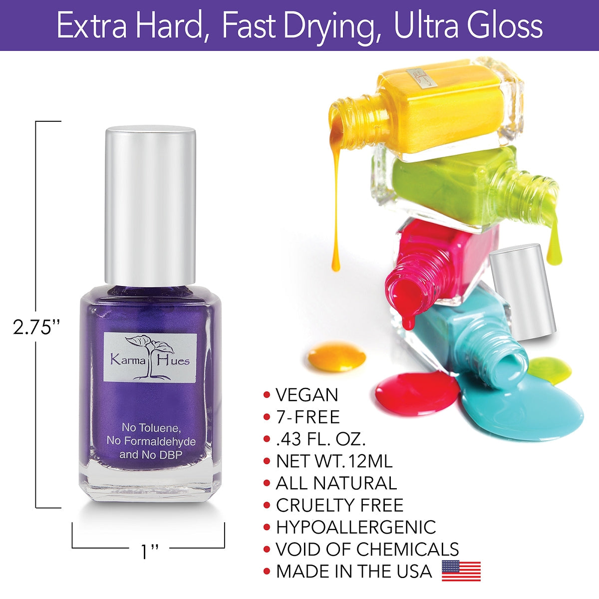 Karma Naturals Nail Polish - Chakra