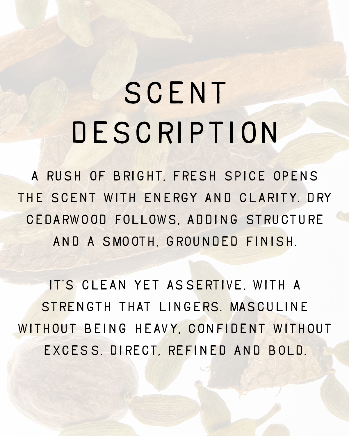 Spiced Woods Fragrance