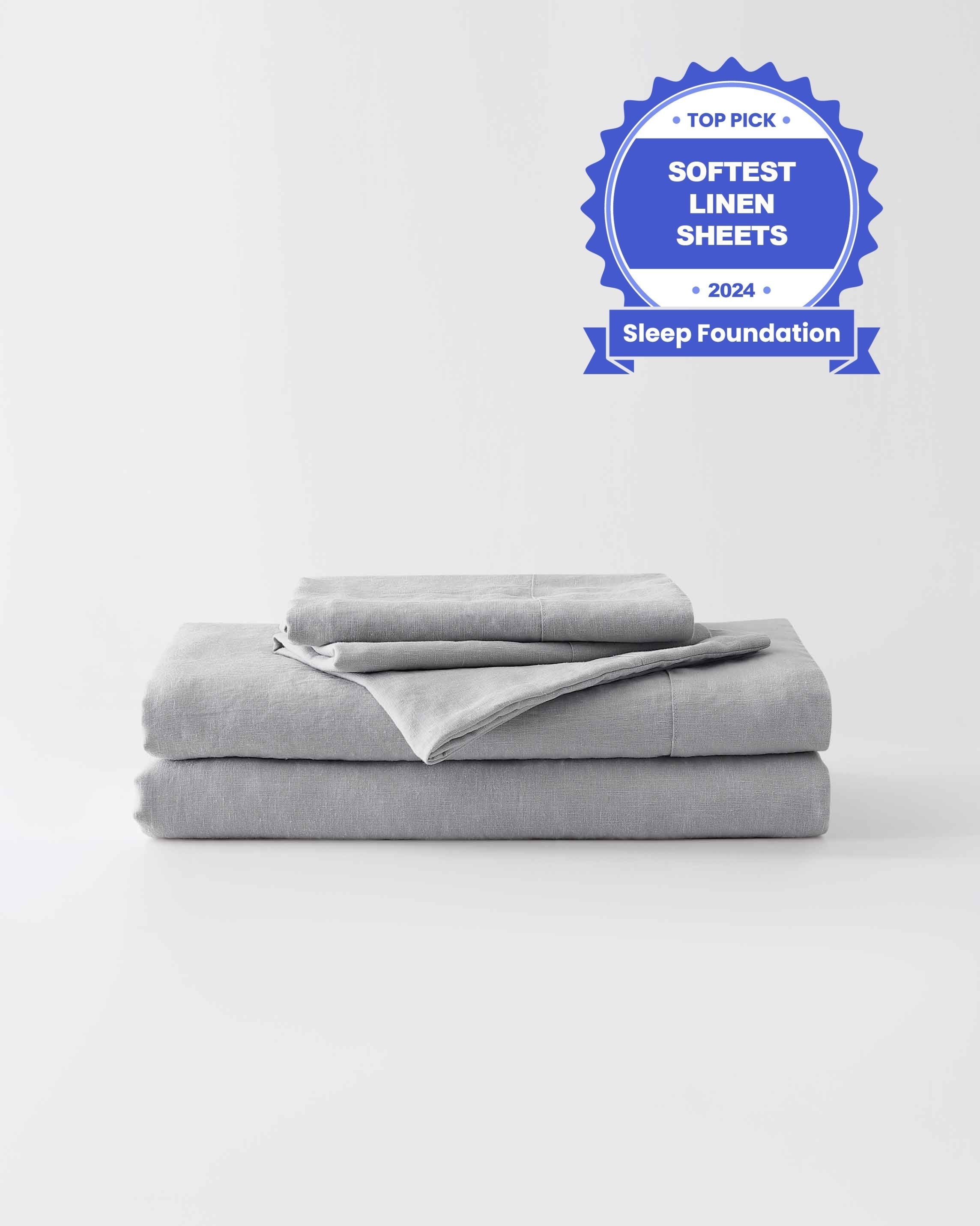 Stonewashed Linen Sheets Set